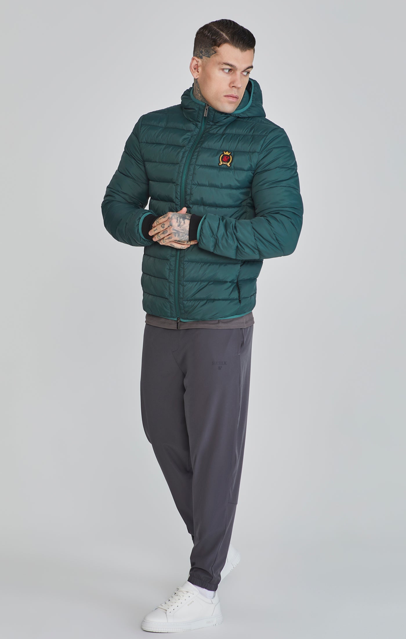 Bubble Jacket in Green Jackets SikSilk