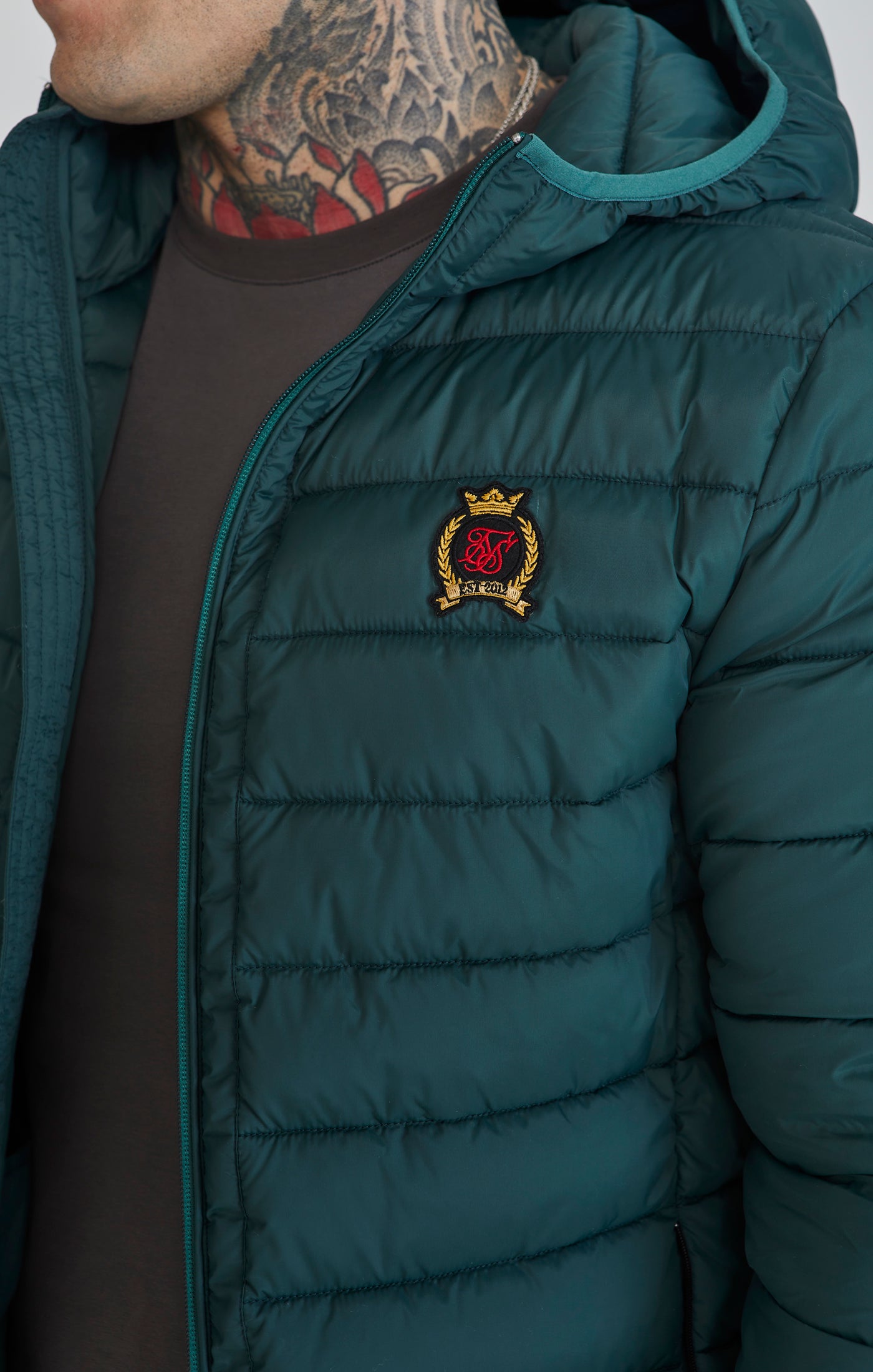 Bubble Jacket in Green Jackets SikSilk