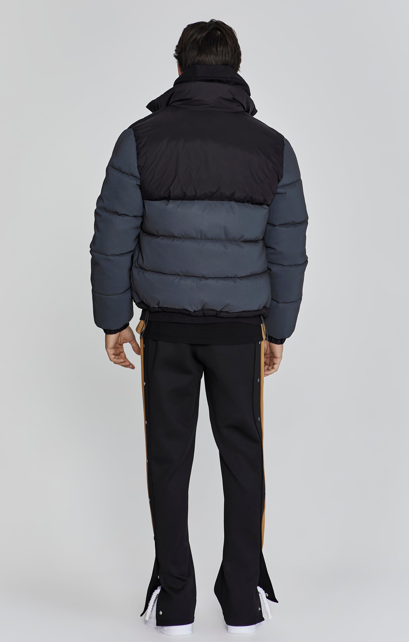 Puffer Jacket in Black Jackets SikSilk