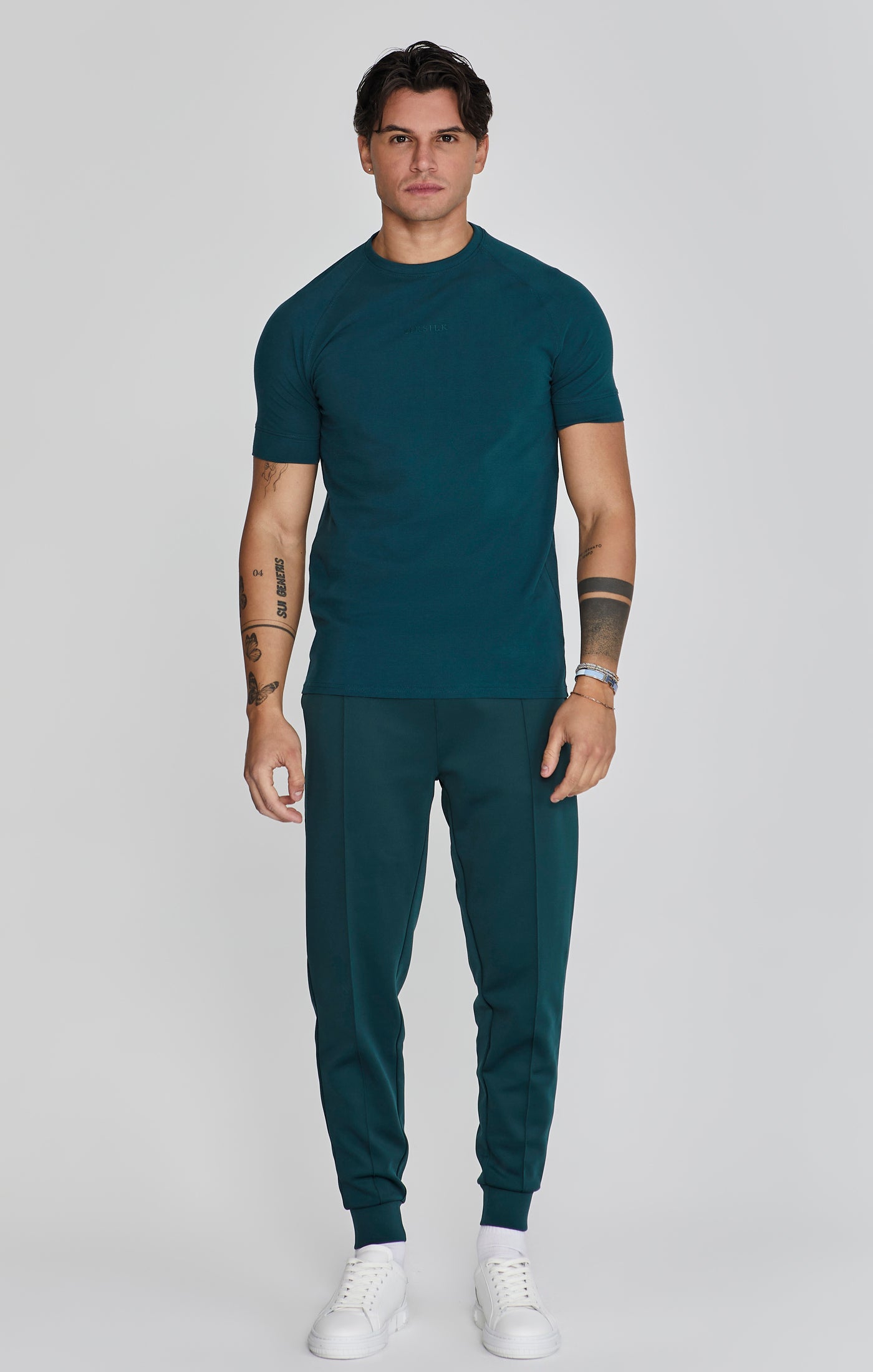 Smart Joggers in Green Pants SikSilk