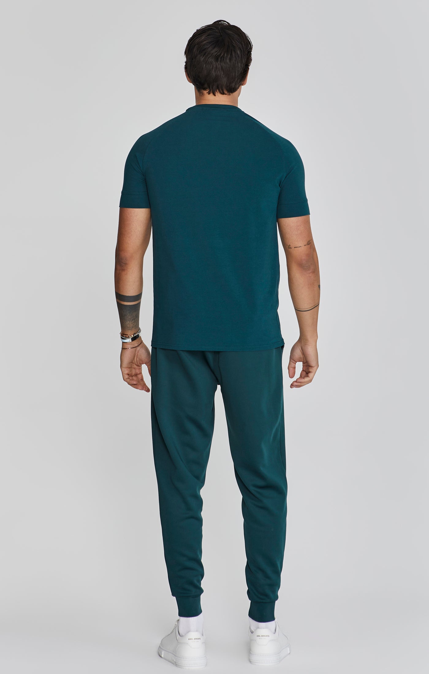 Smart Joggers in Green Pants SikSilk