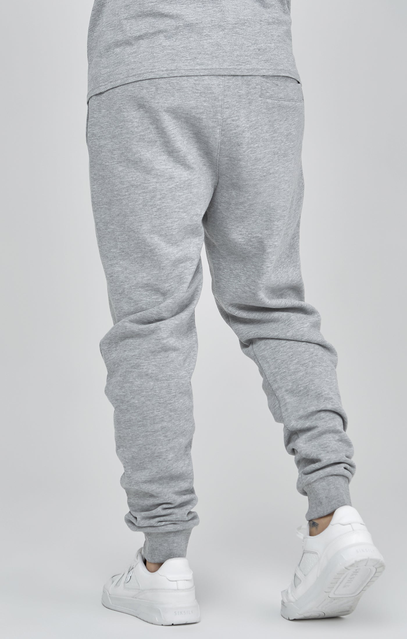 Essentials Joggers in Grey Marl Pants SikSilk