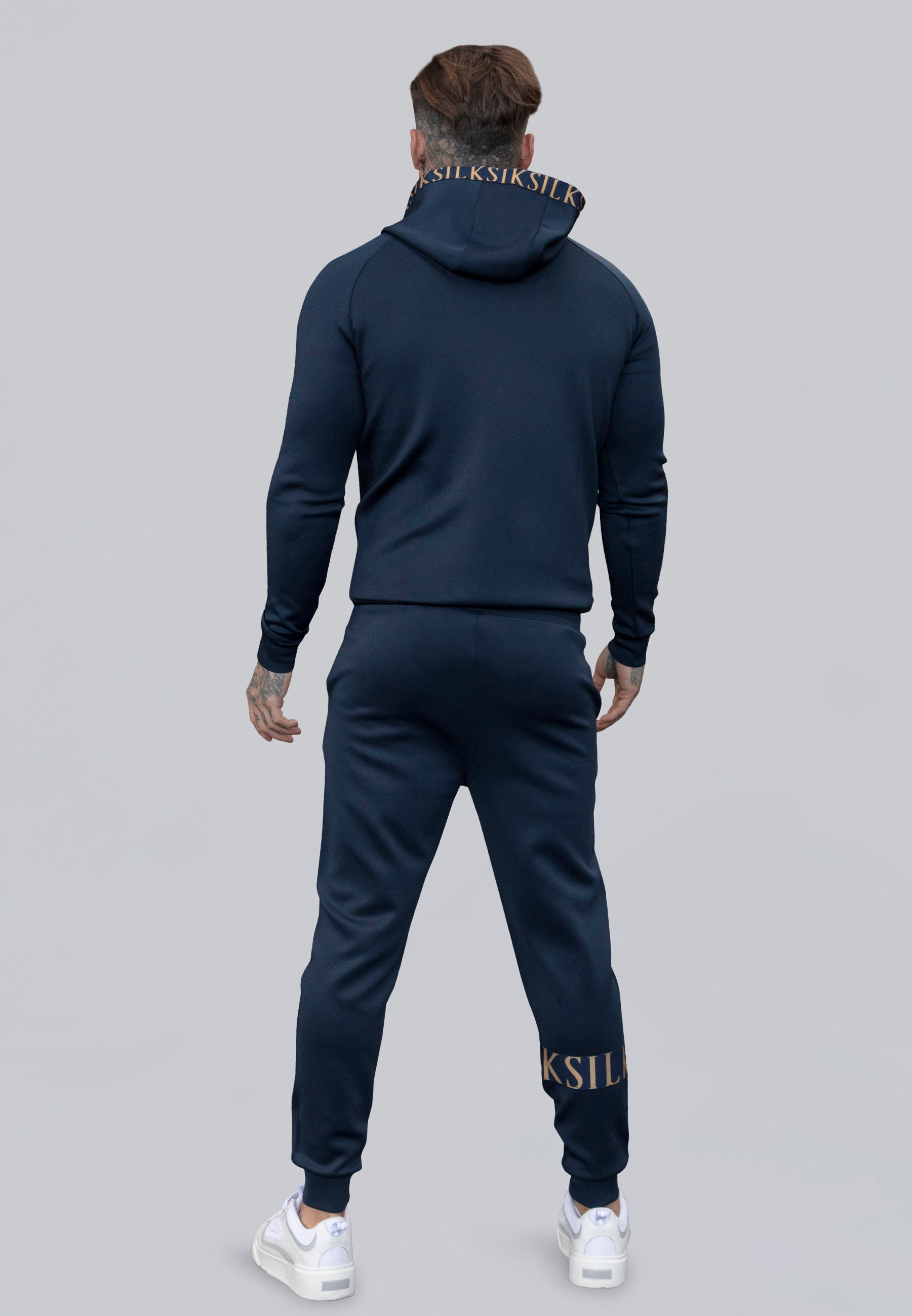 Dynamic Joggers in Navy Pants SikSilk