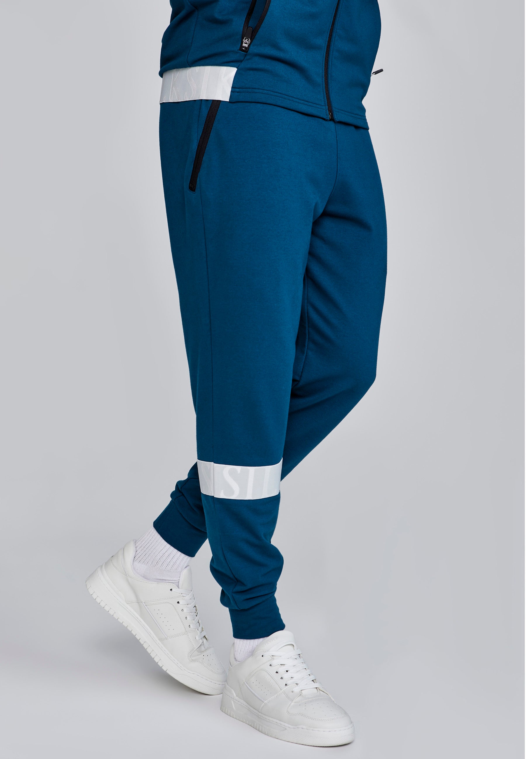 Dynamic Joggers in Blue Pants SikSilk