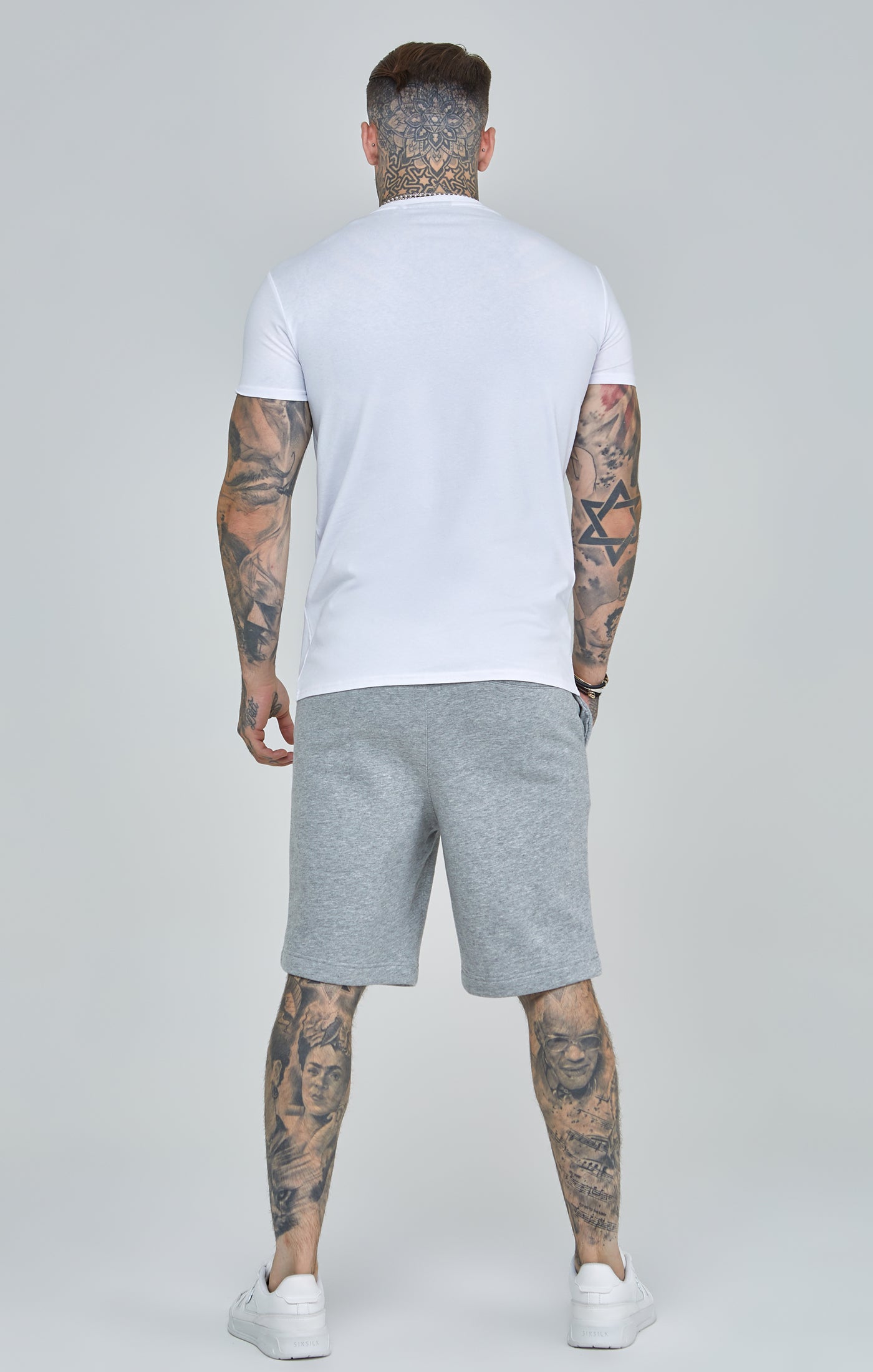 Essentials T-Shirt in White T-Shirts SikSilk