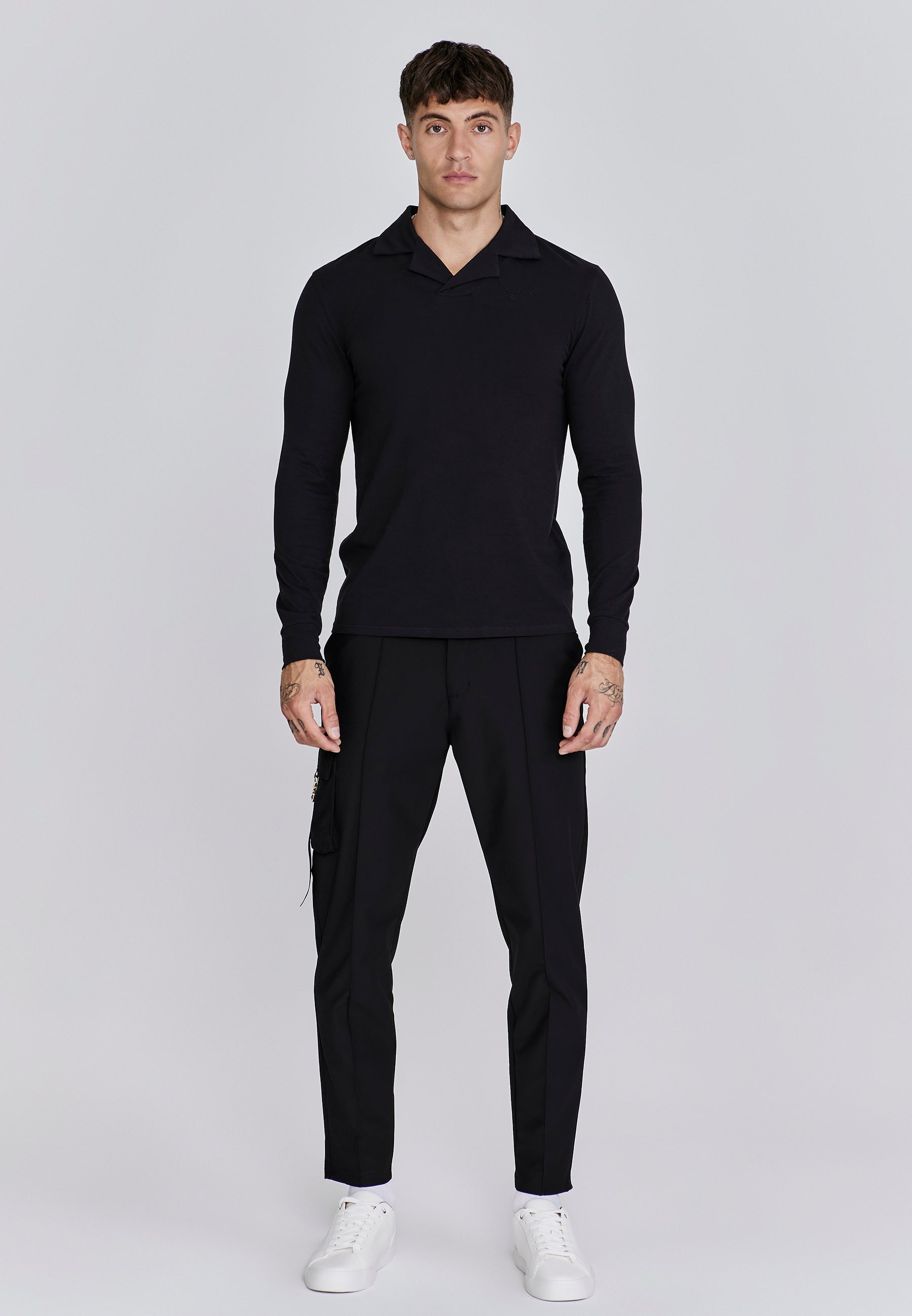 Flight Cargo Pant in Black Pants SikSilk