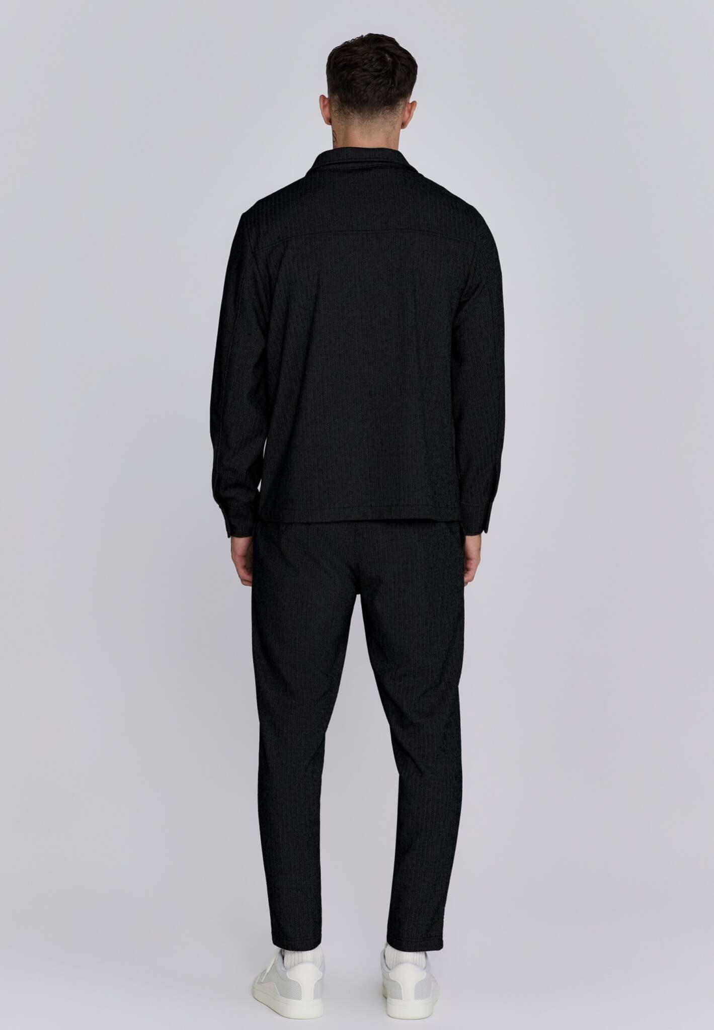 Smart Overshirt in Black Shirts SikSilk