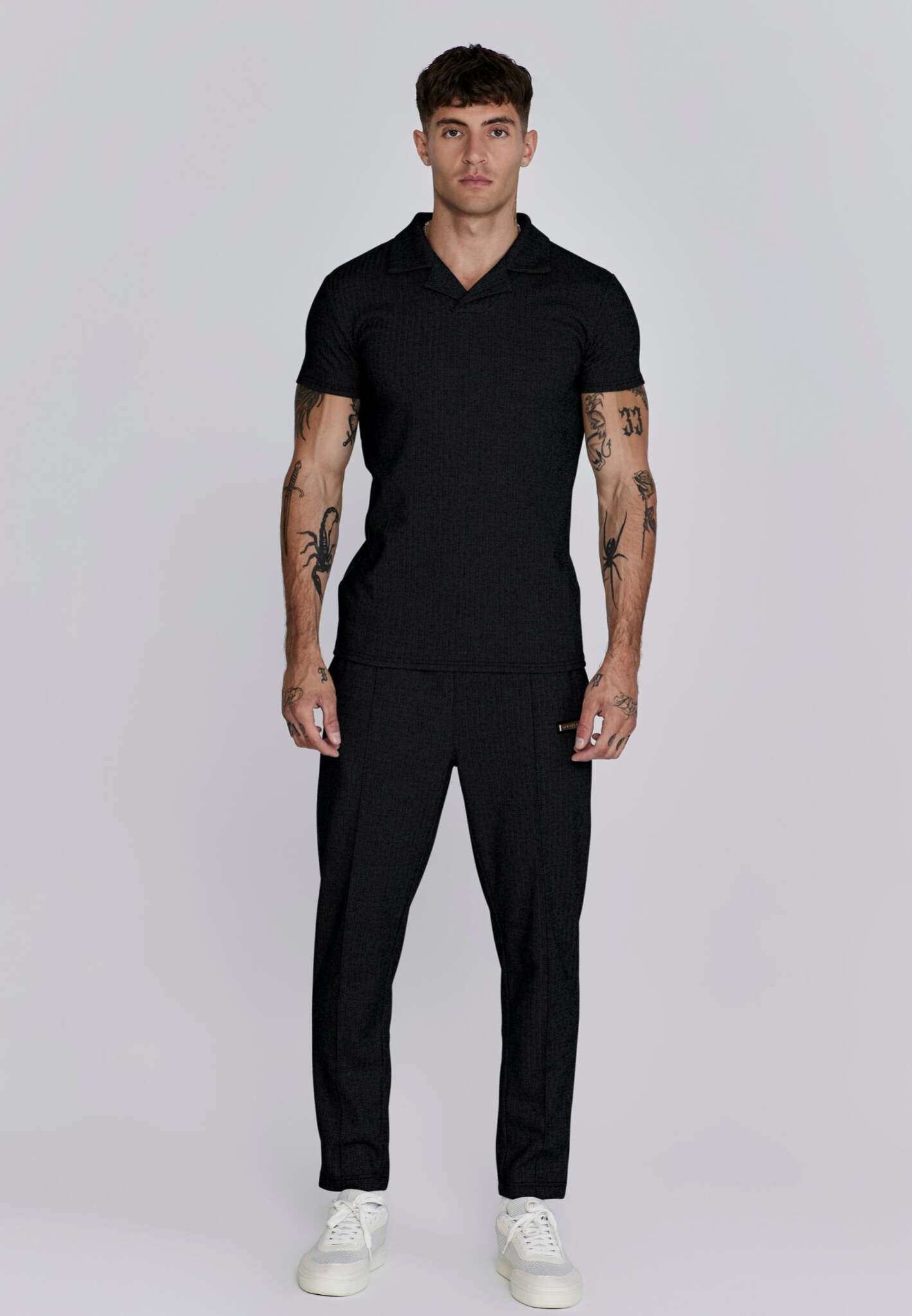 Smart Jogger in Black Pants SikSilk