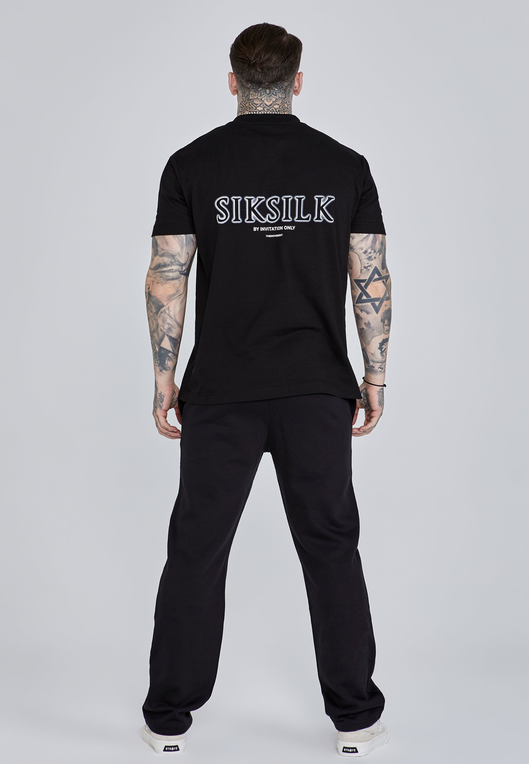 Track Pants in Black Pants SikSilk