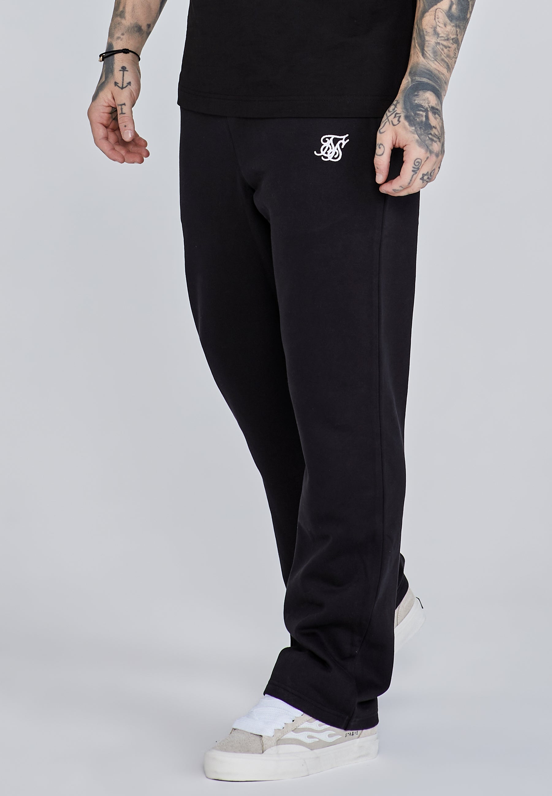 Track Pants in Black Pants SikSilk