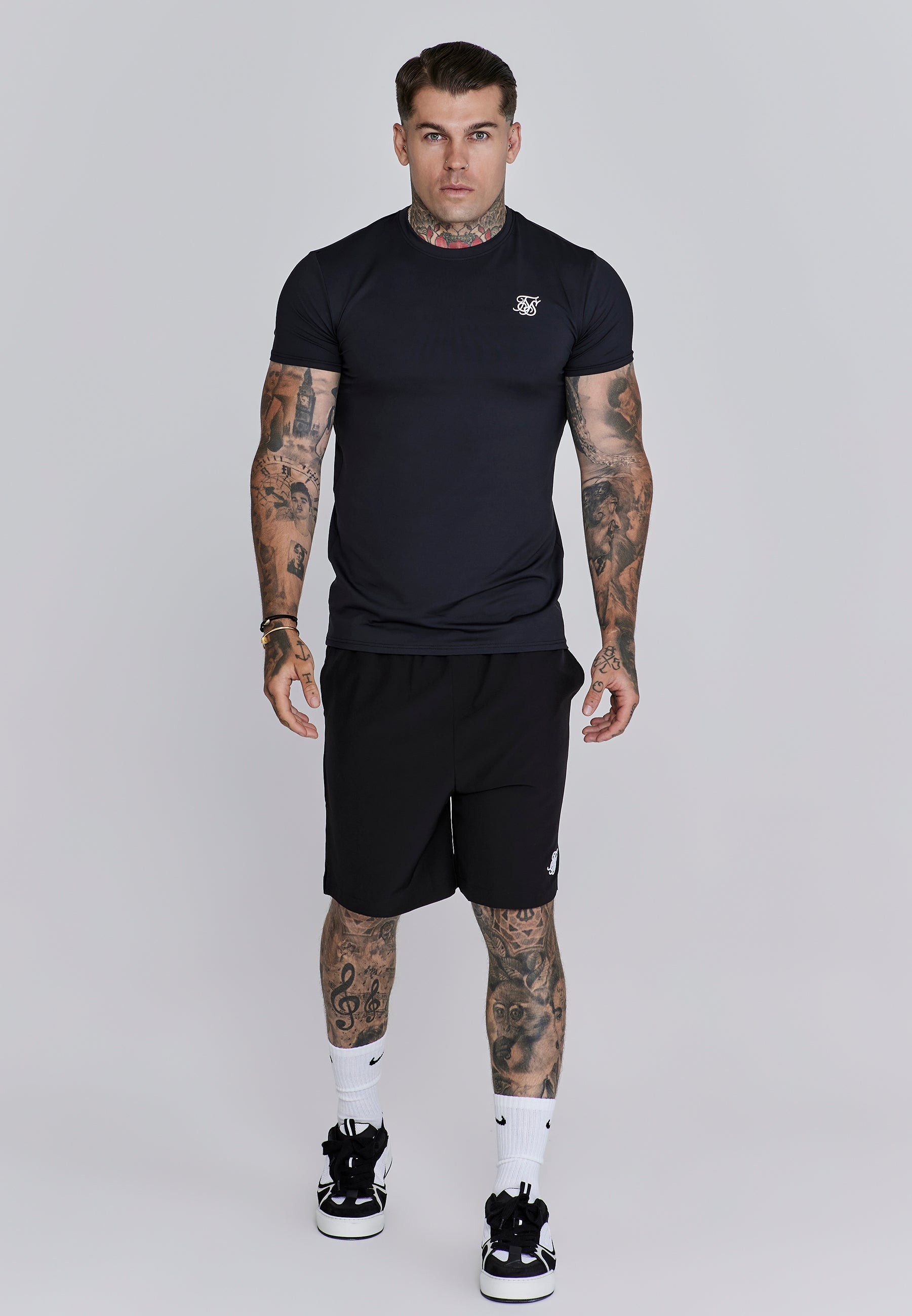 Shorts in Black Shorts SikSilk