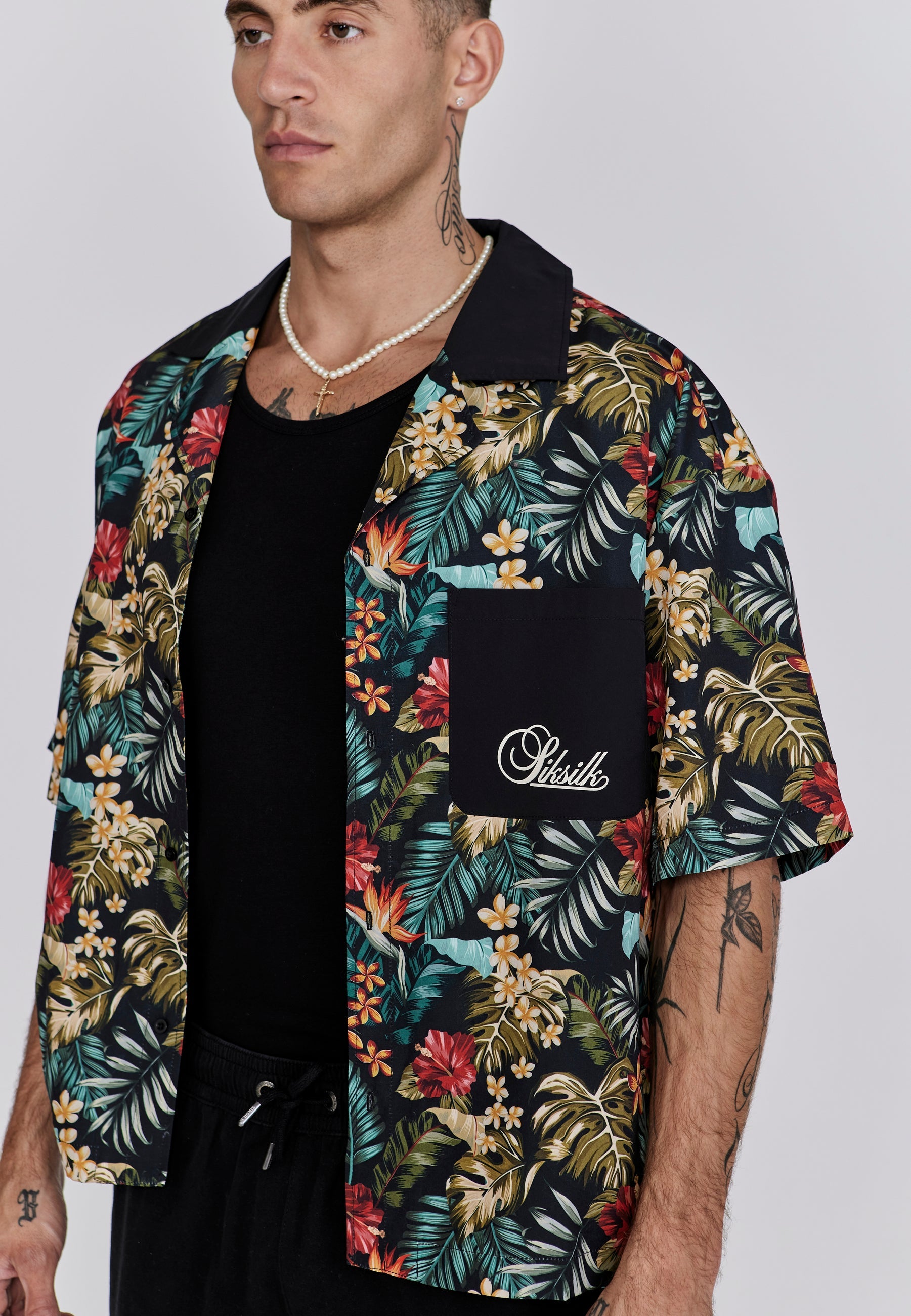 Resort Shirt in Multi Shirts SikSilk
