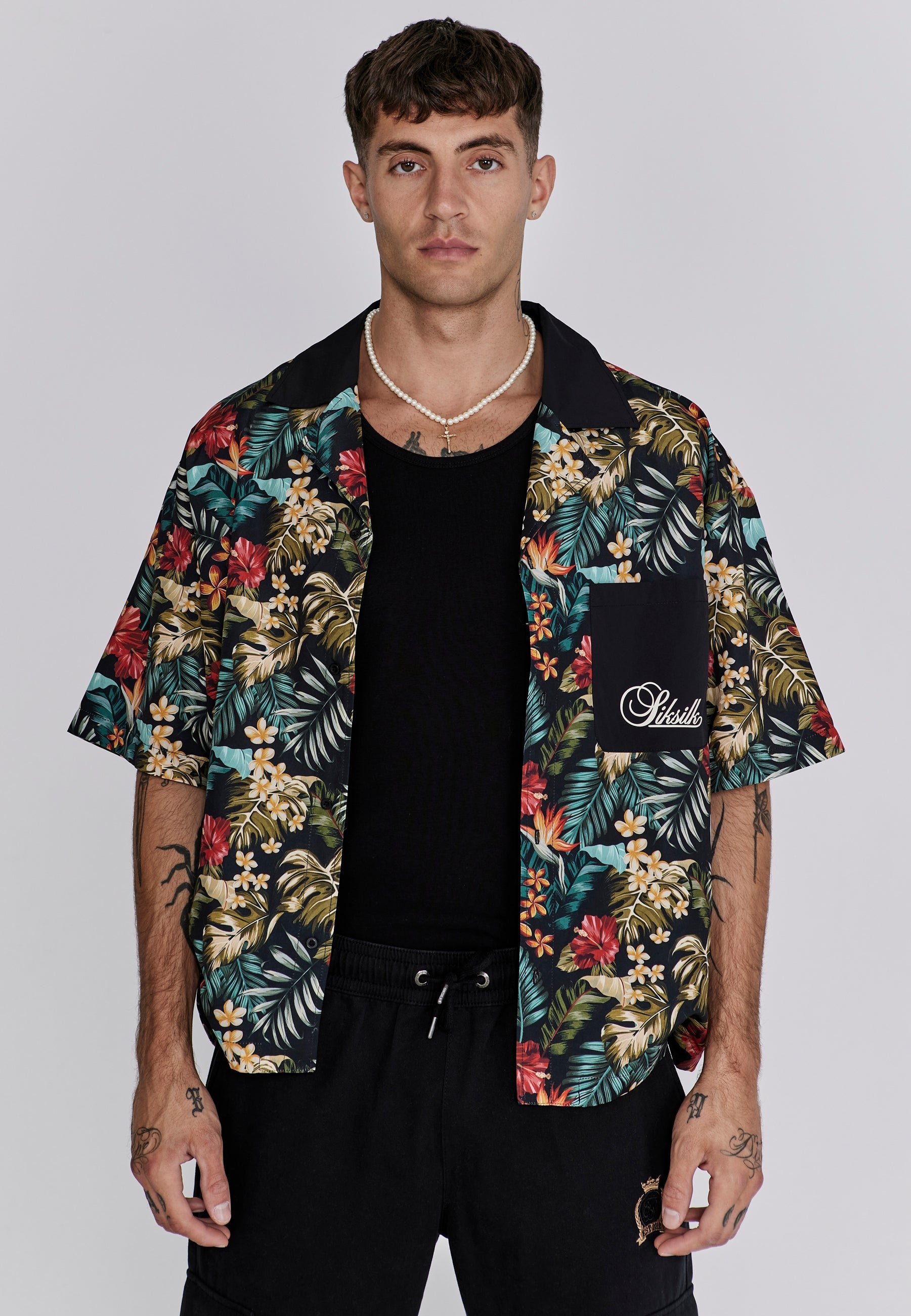 Resort Shirt in Multi Shirts SikSilk