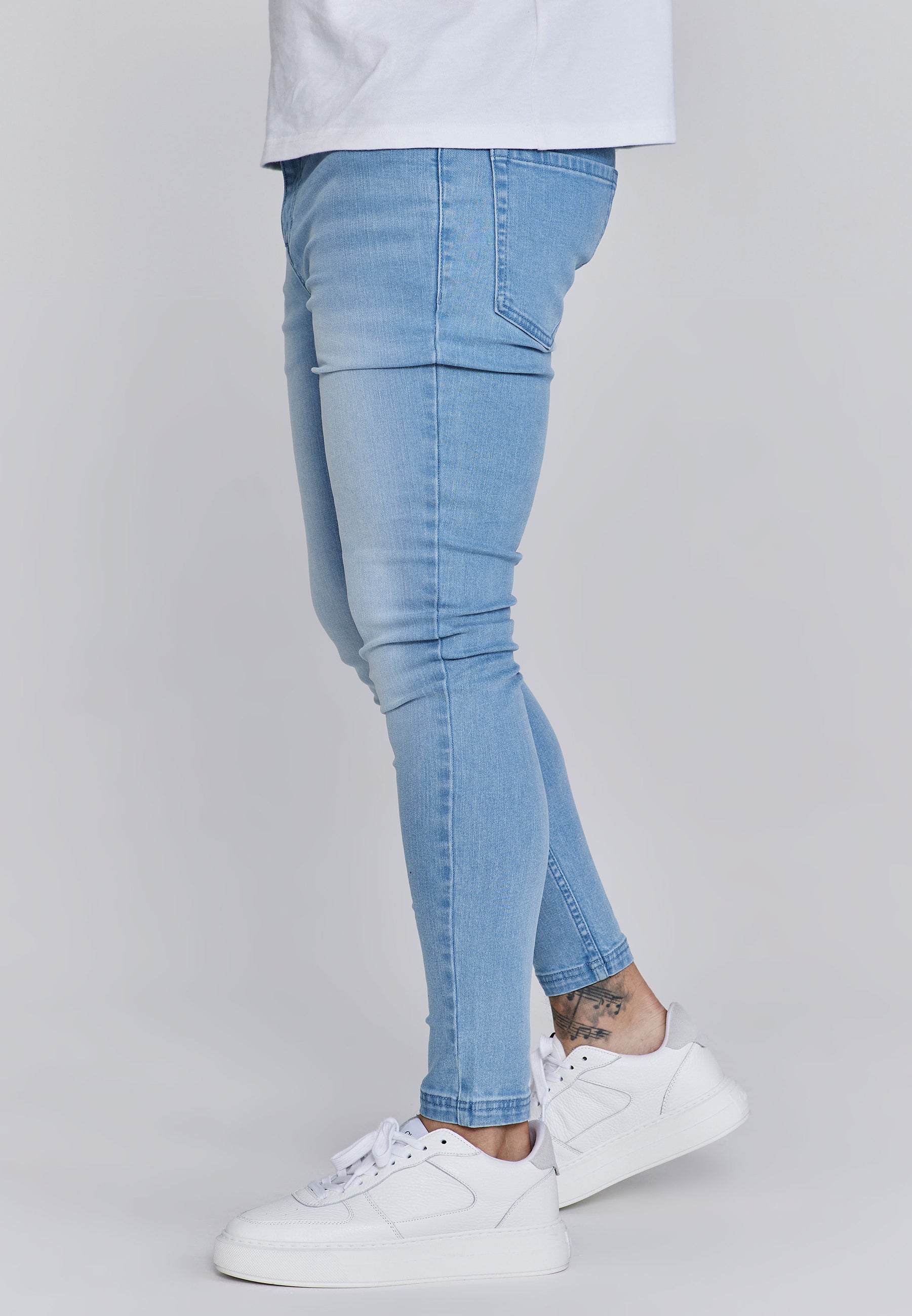 Skinny Jeans in Blue Jeans SikSilk