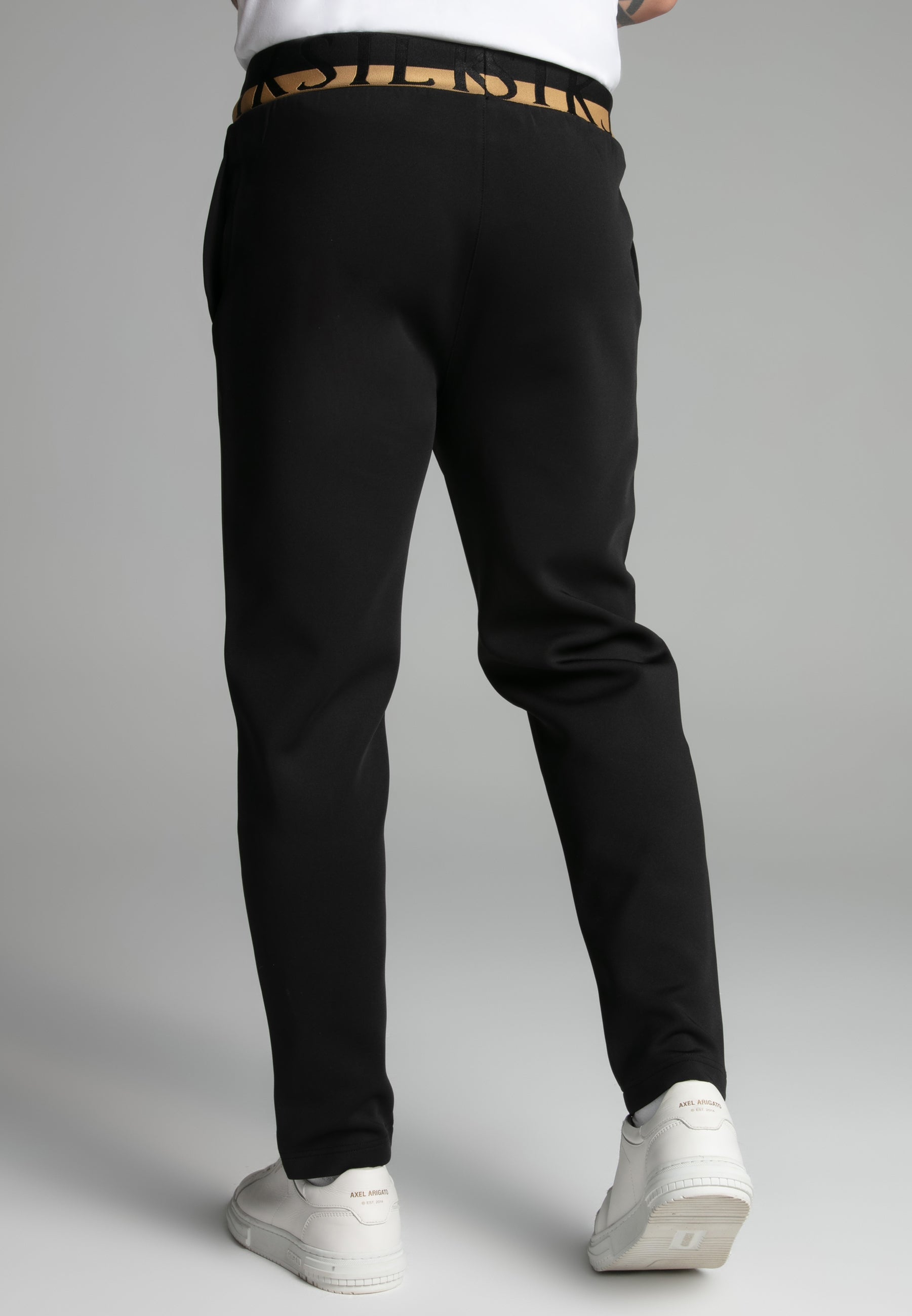 Smart Joggers in Black Pants SikSilk