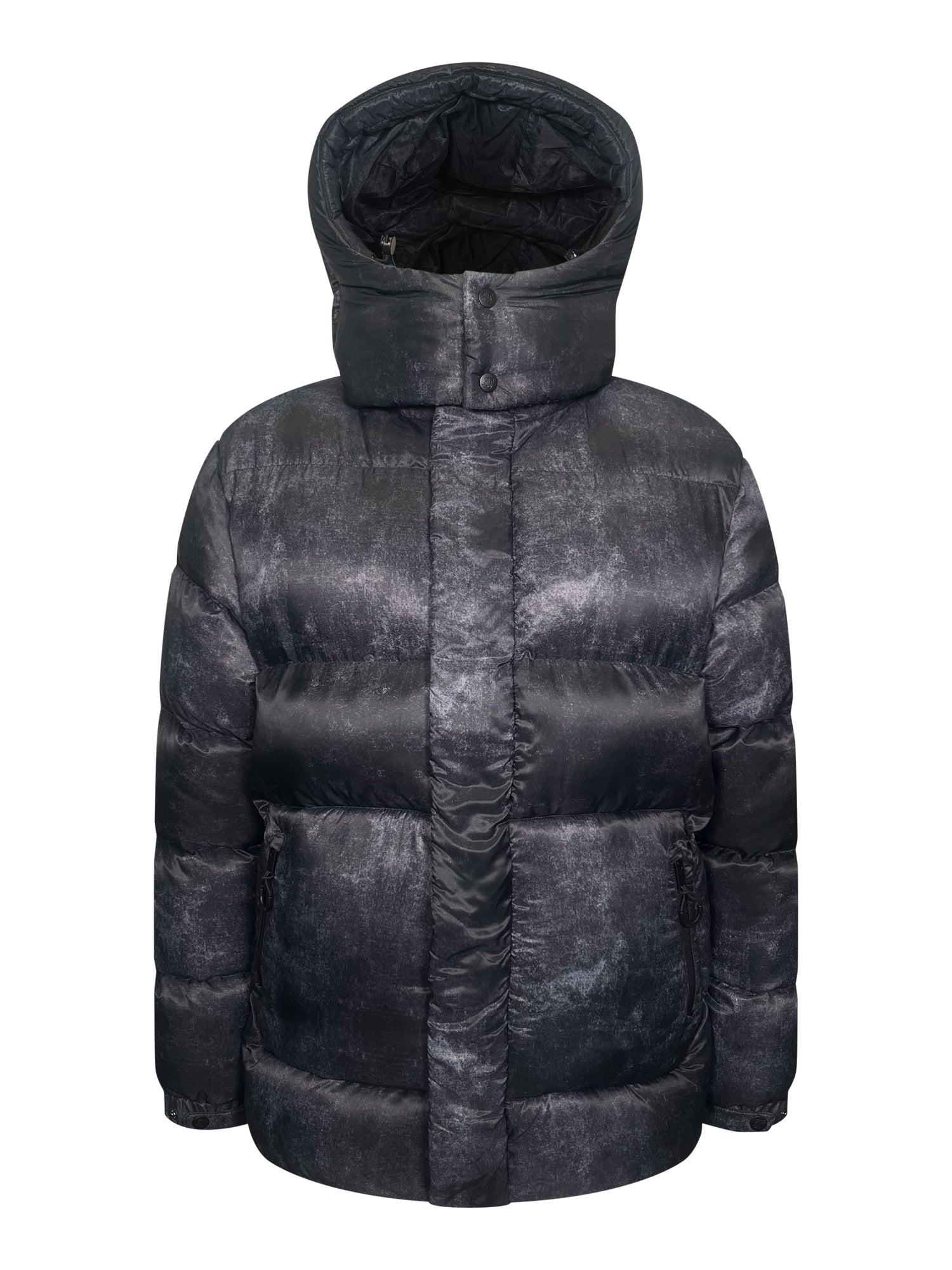 Puffer Jacket in Dark Grey Jackets SikSilk