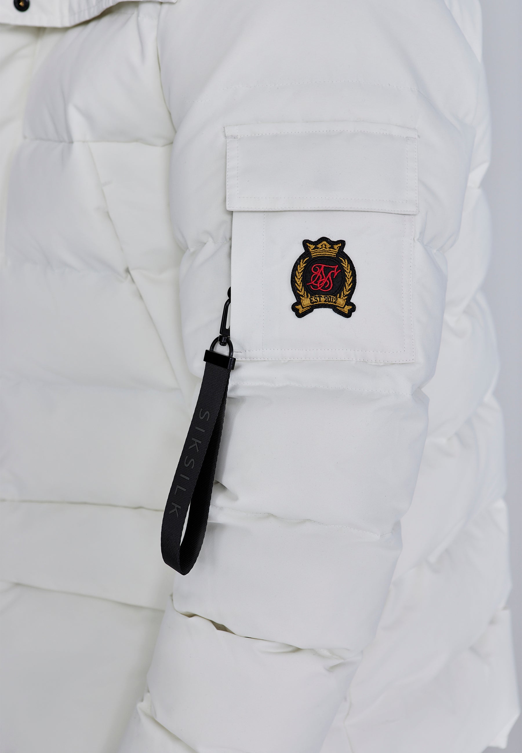 Parka in ecru Jackets SikSilk