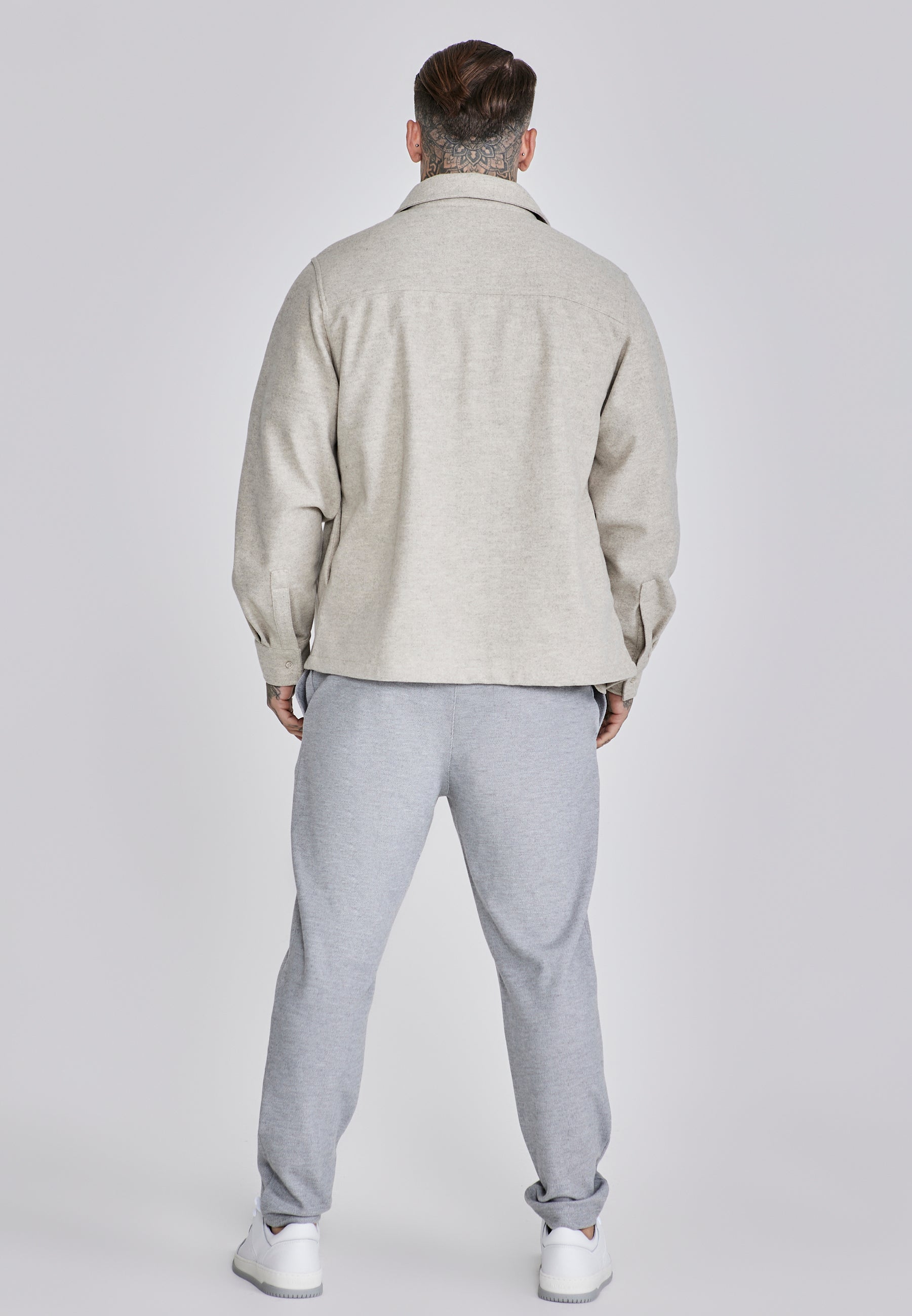 Overshirt in beige Shirts SikSilk