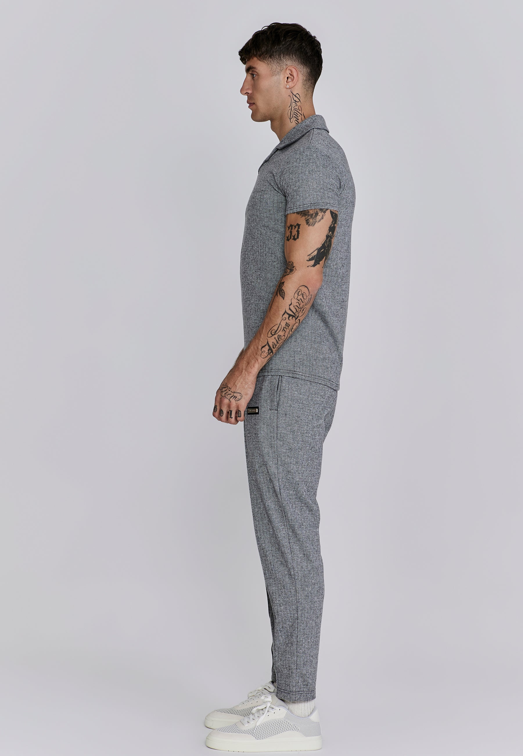 Smart T-Shirt in Grey T-Shirts SikSilk