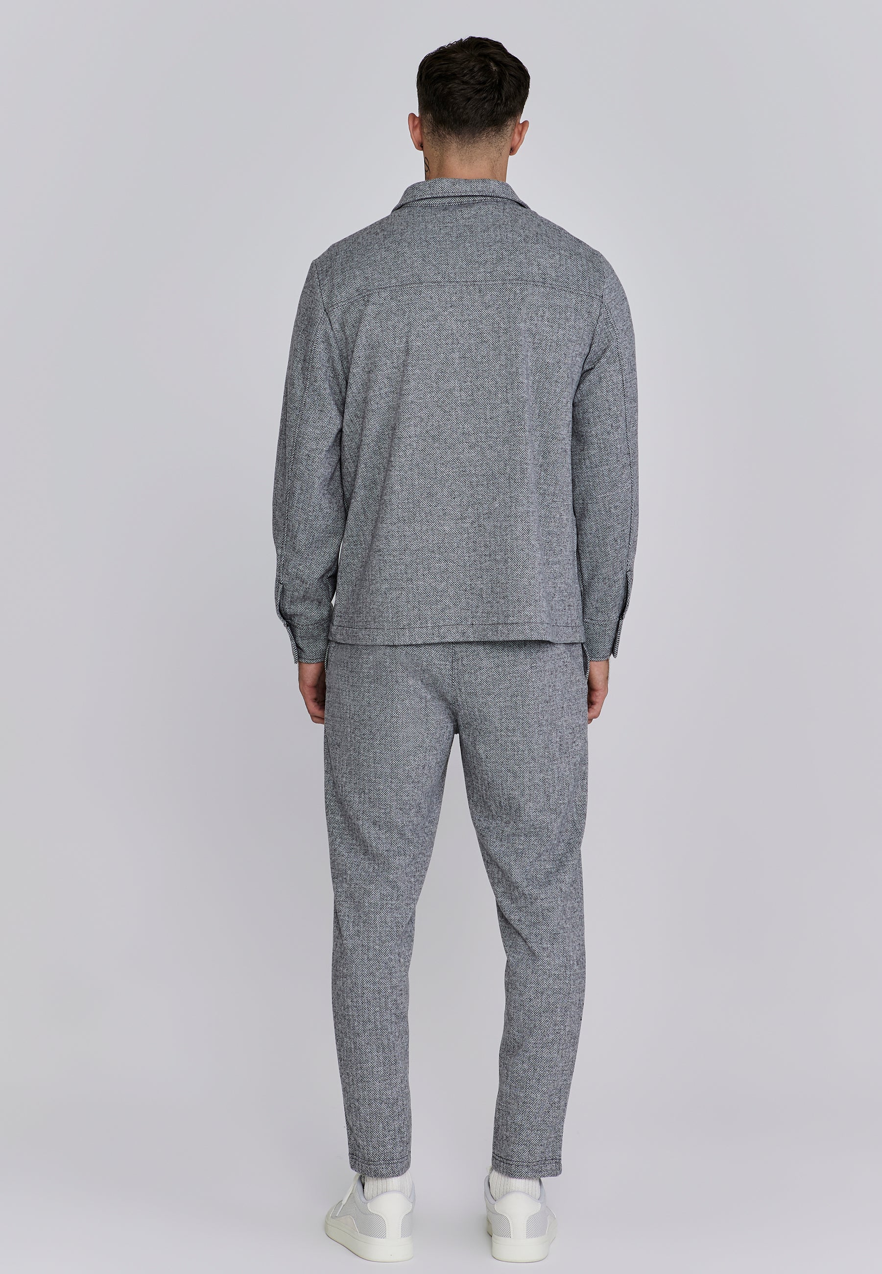 Smart Overshirt in Grey Shirts SikSilk