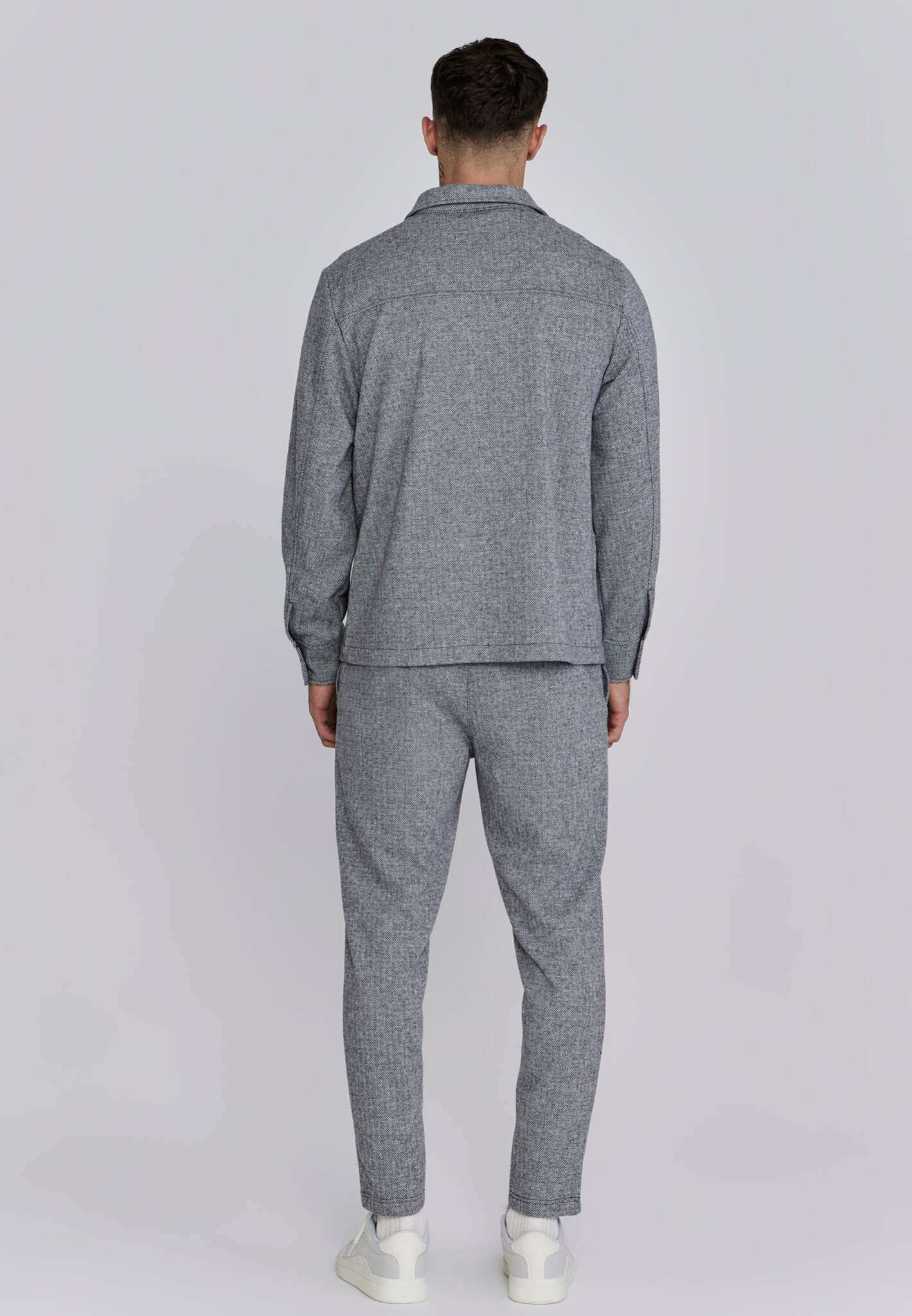 Smart Overshirt in Grey Shirts SikSilk