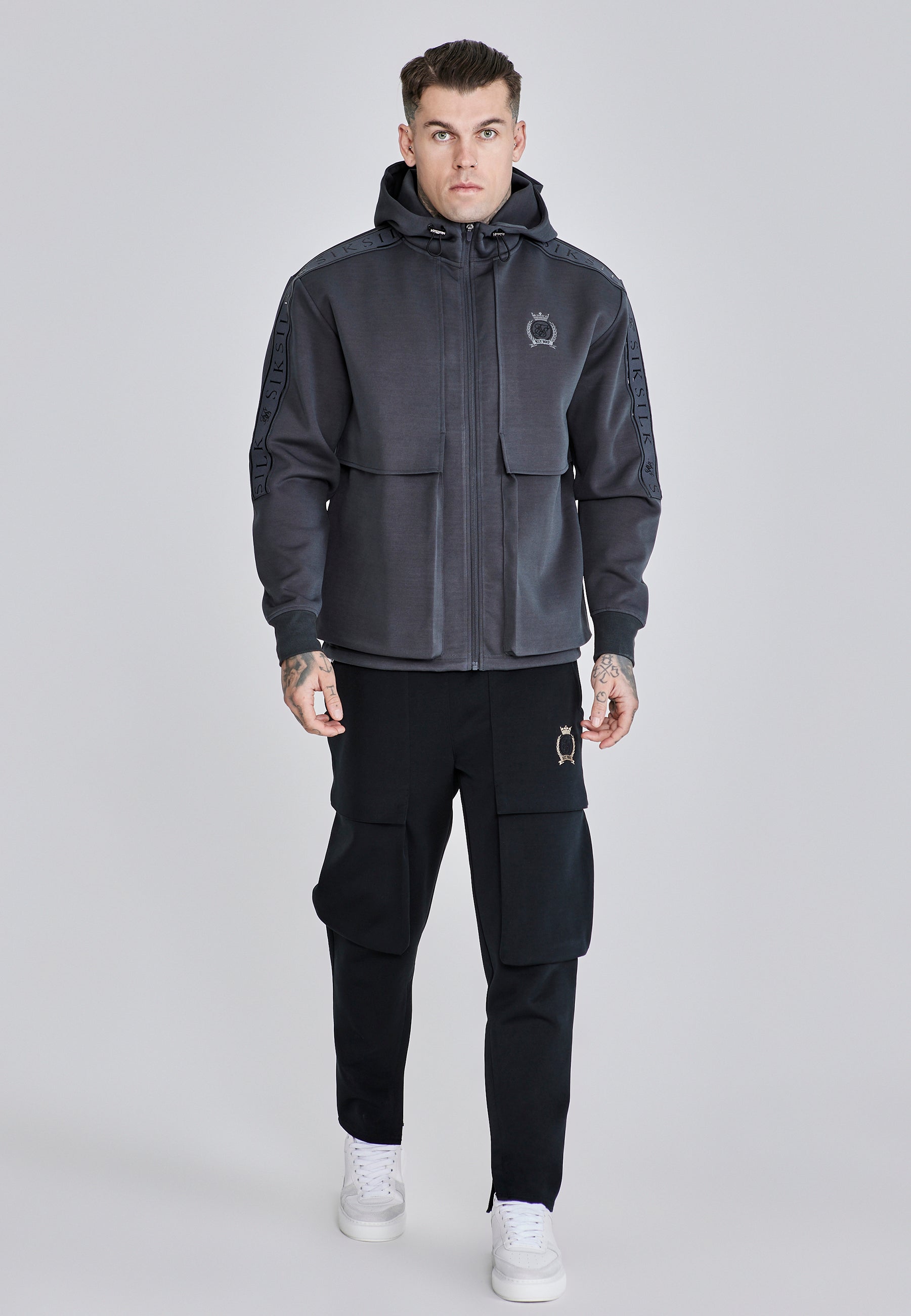Utility Pants in Black Pants SikSilk