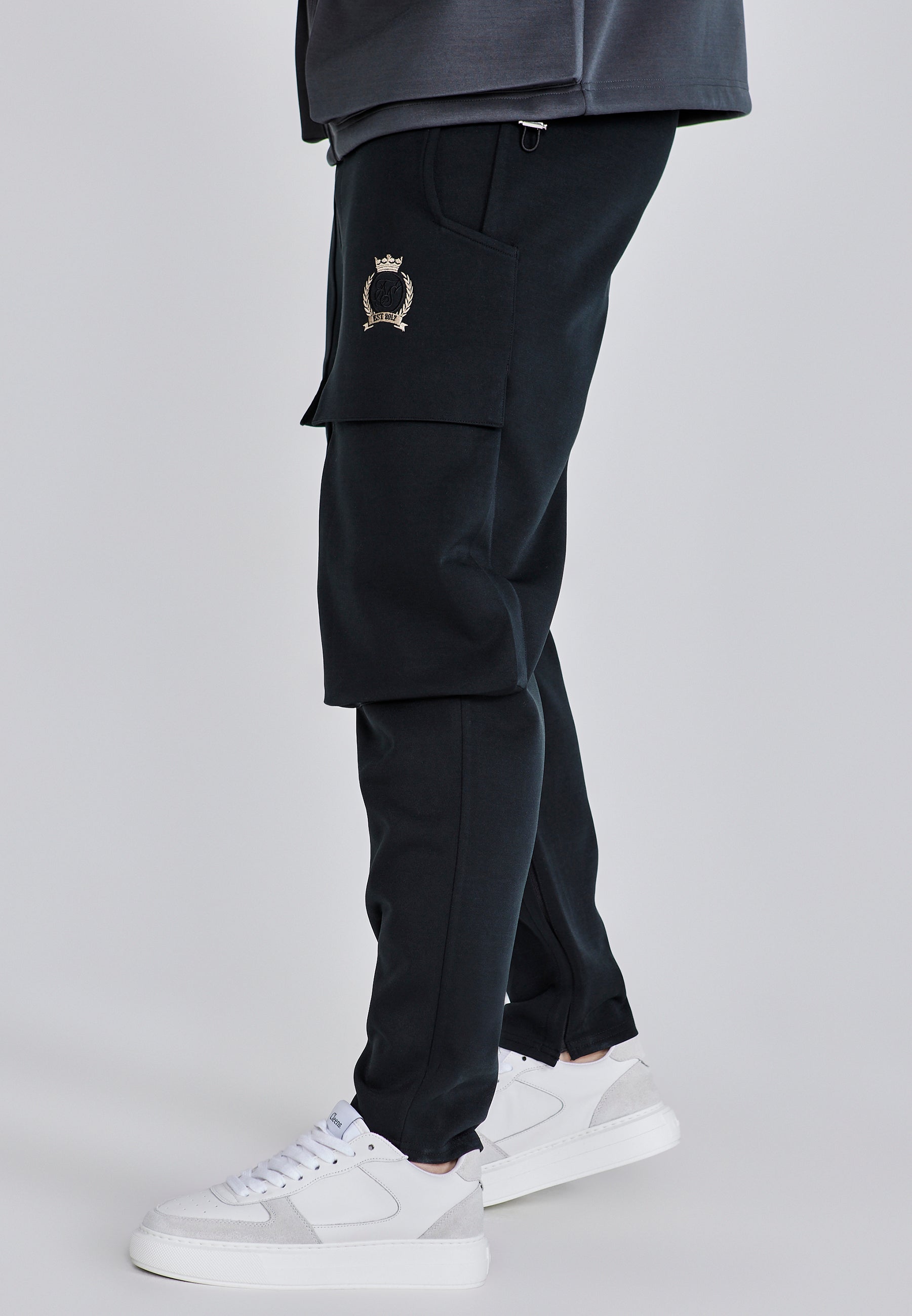 Utility Pants in Black Pants SikSilk