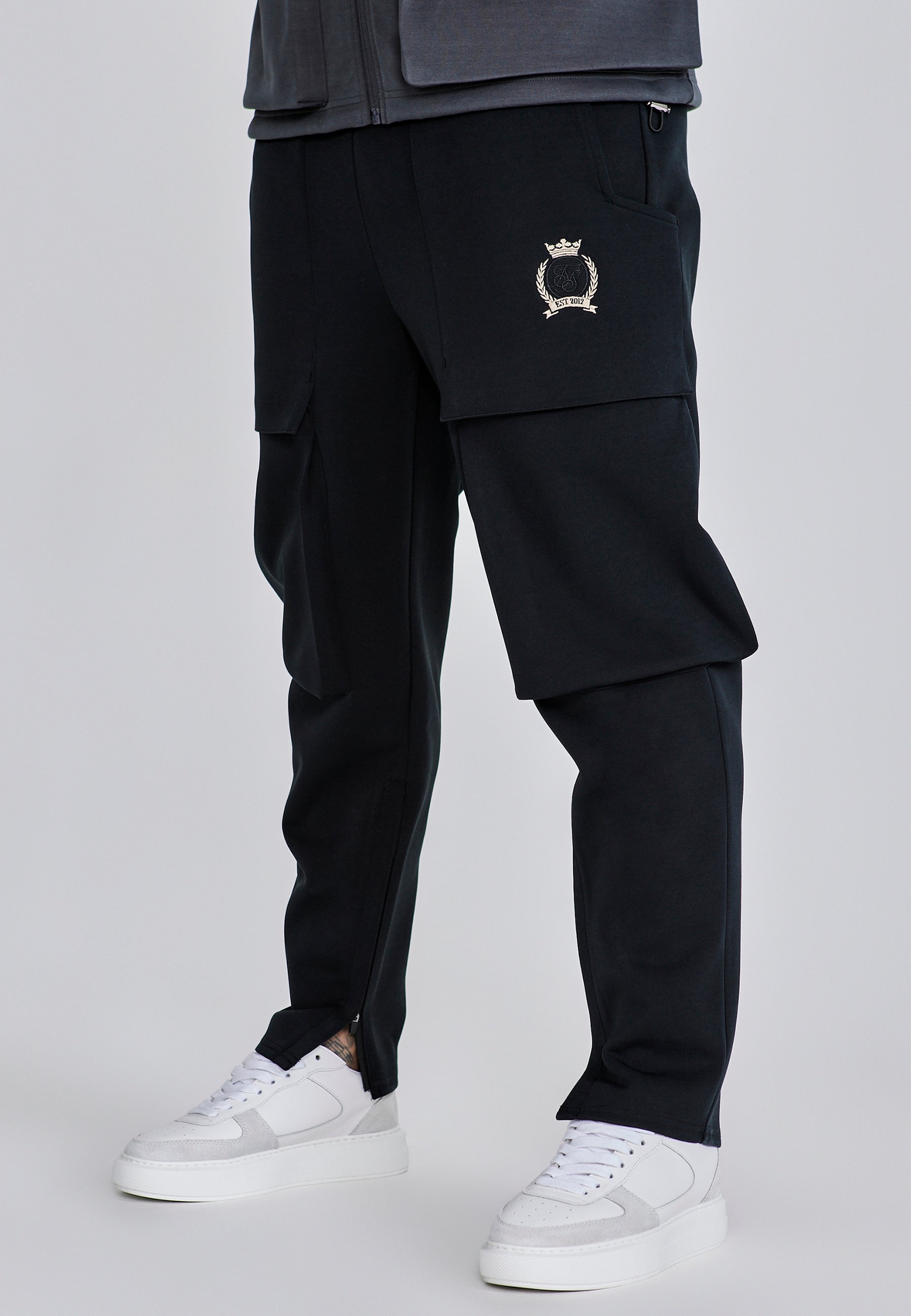 Utility Pants in Black Pants SikSilk