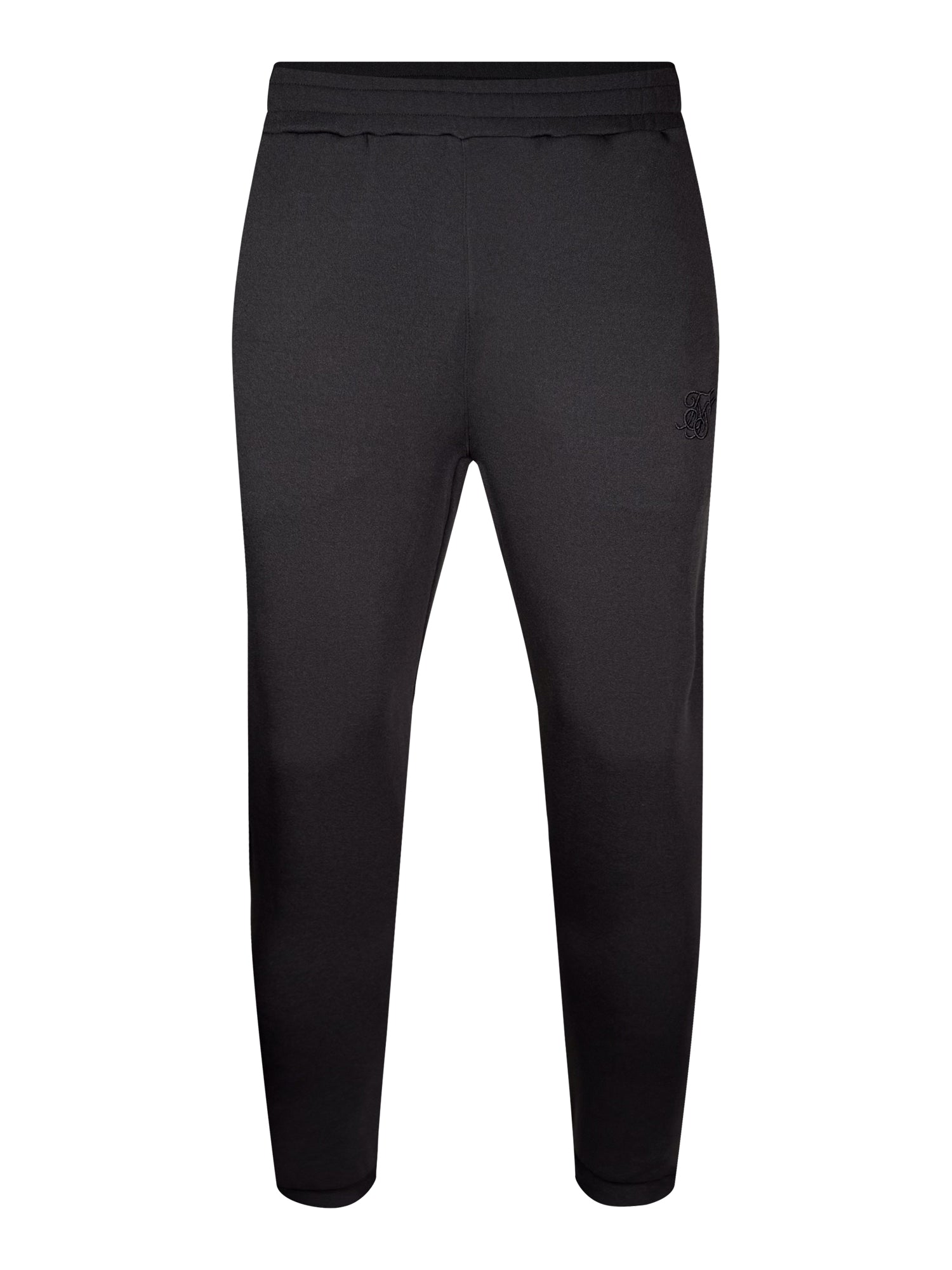 Muscle Fit Joggers in Black Pants SikSilk