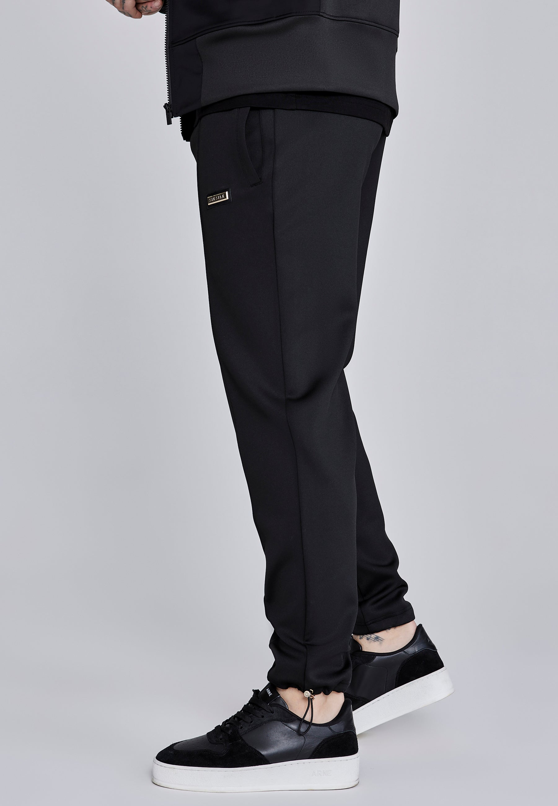 Smart Joggers in Black Pants SikSilk