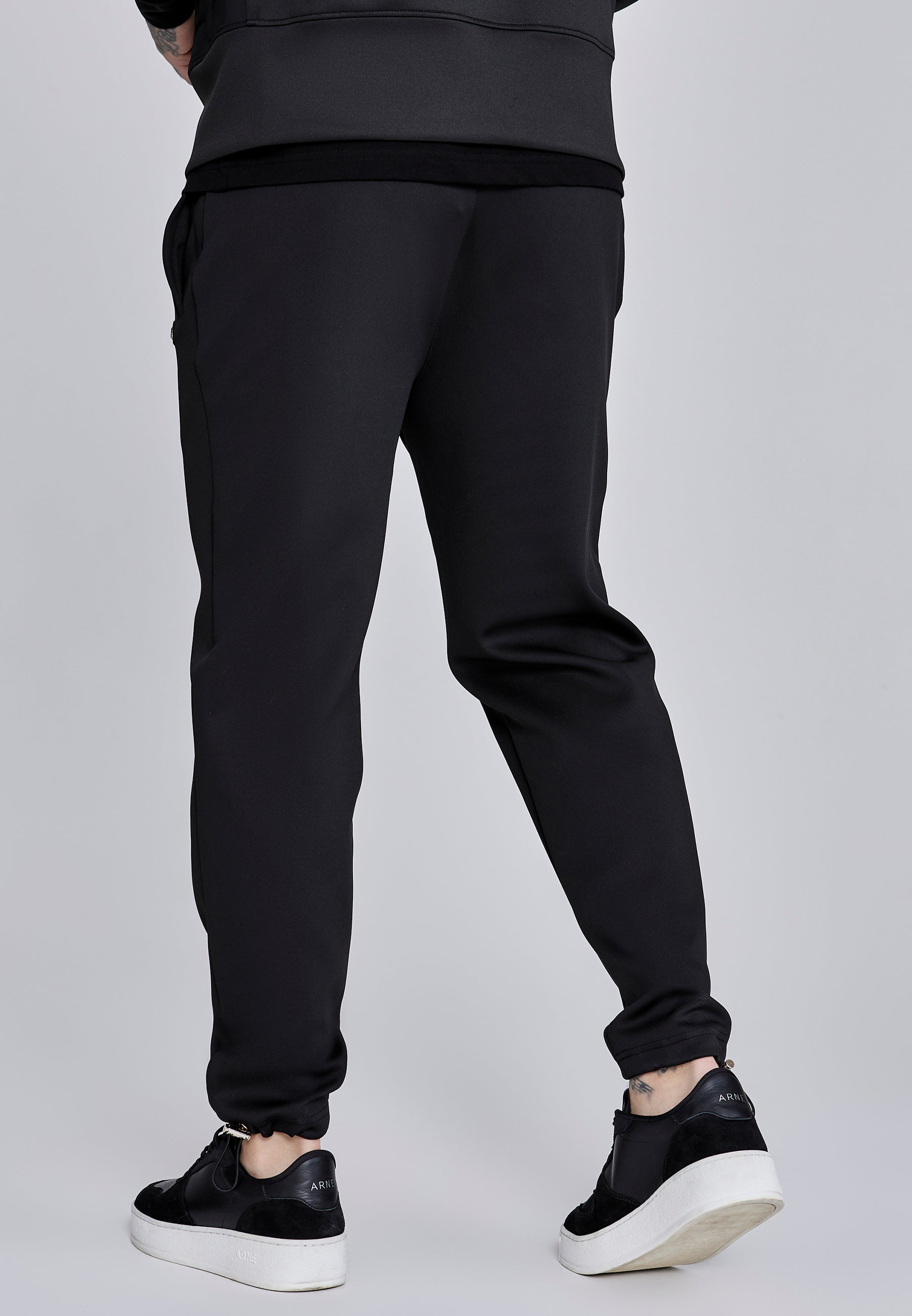 Smart Joggers in Black Pants SikSilk