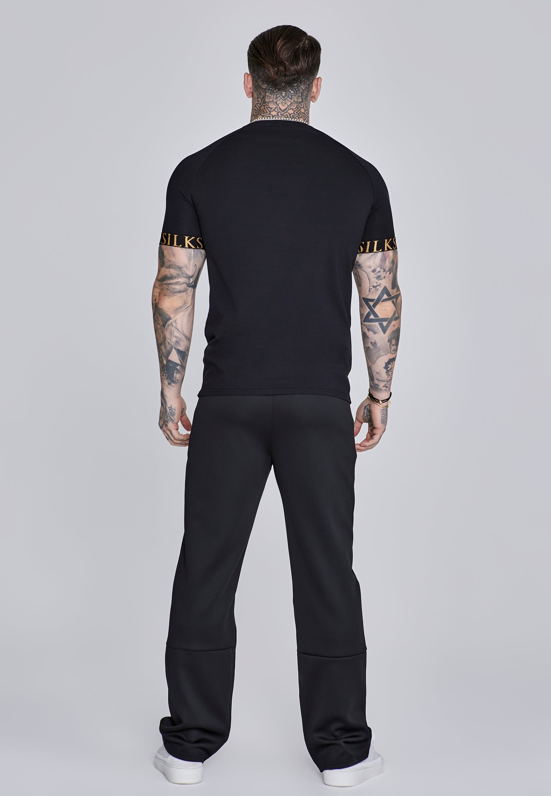 Track Pants in Black Pants SikSilk