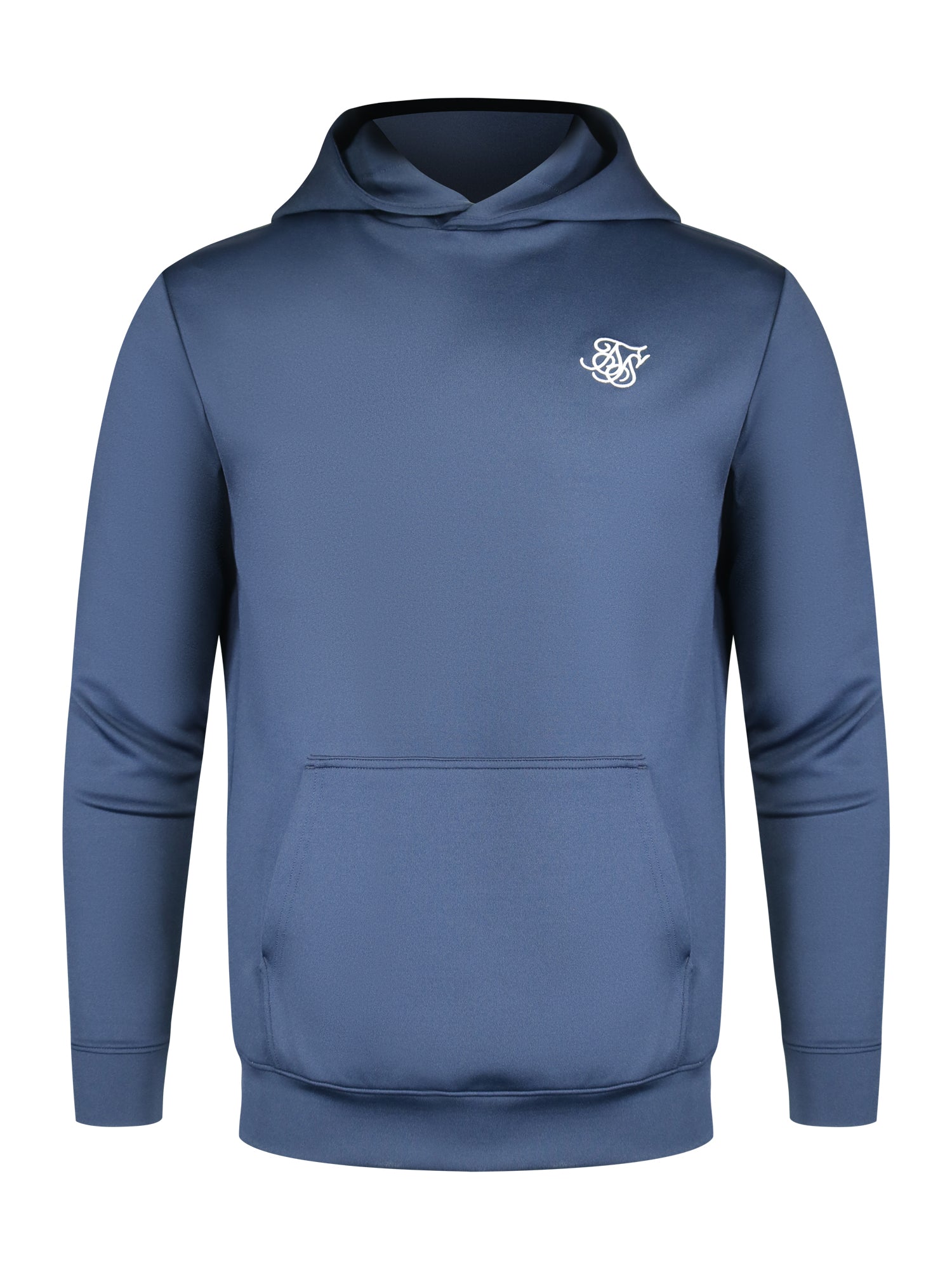 Essentials Poly Hoodie in Navy Hoodie SikSilk