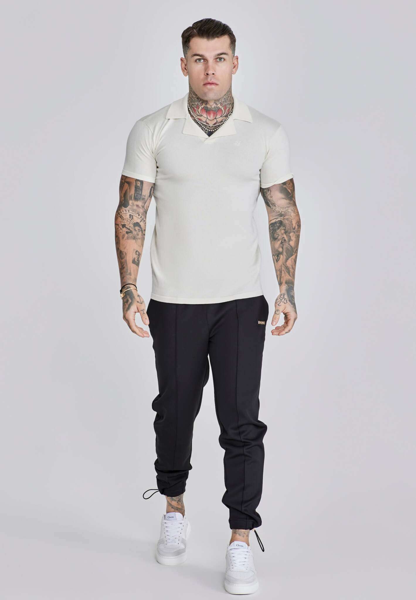 Smart Cargo Joggers in Black Pants SikSilk