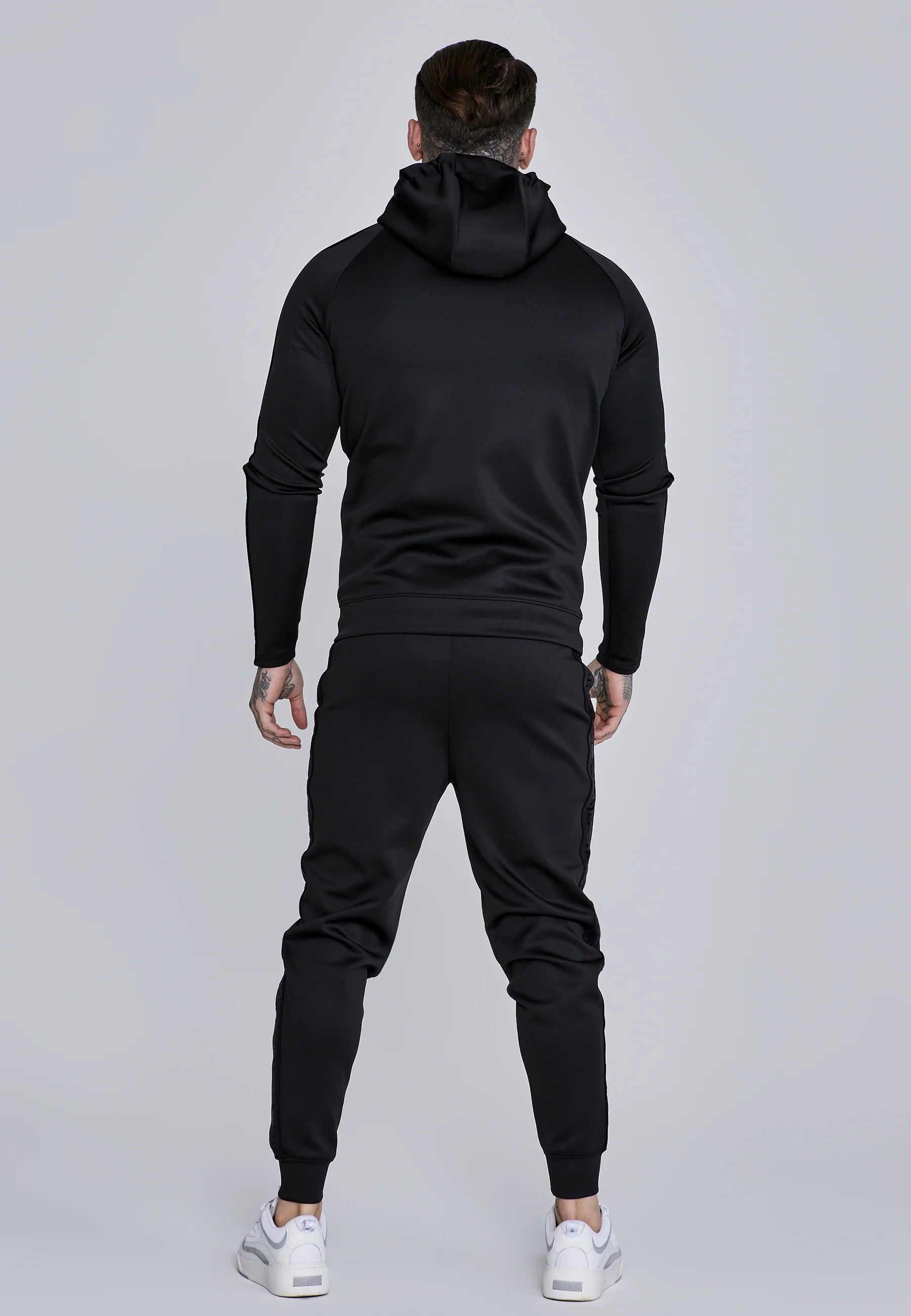 Hoodie And Joggers Set in Black