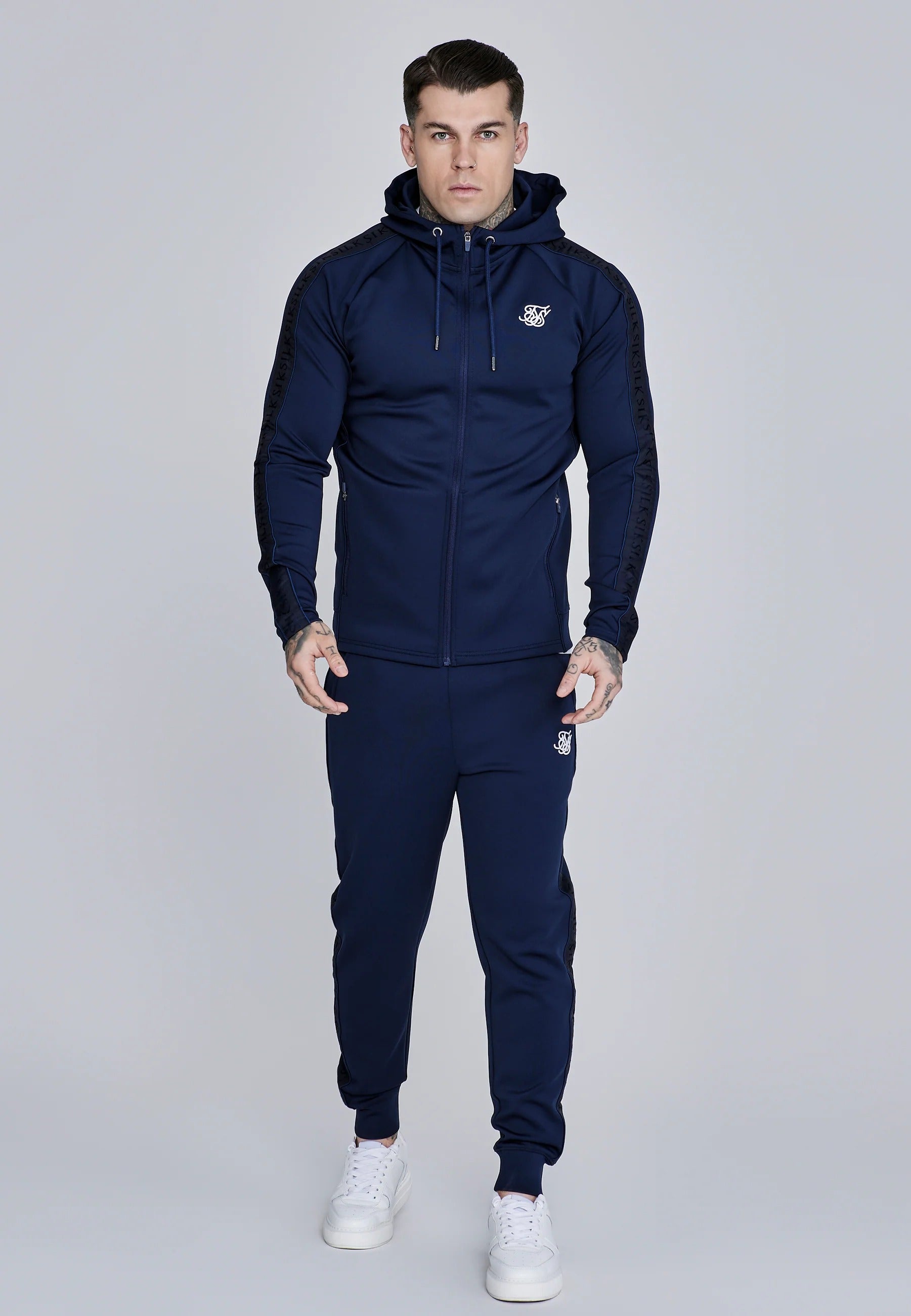 Hoodie And Joggers Set in Navy
