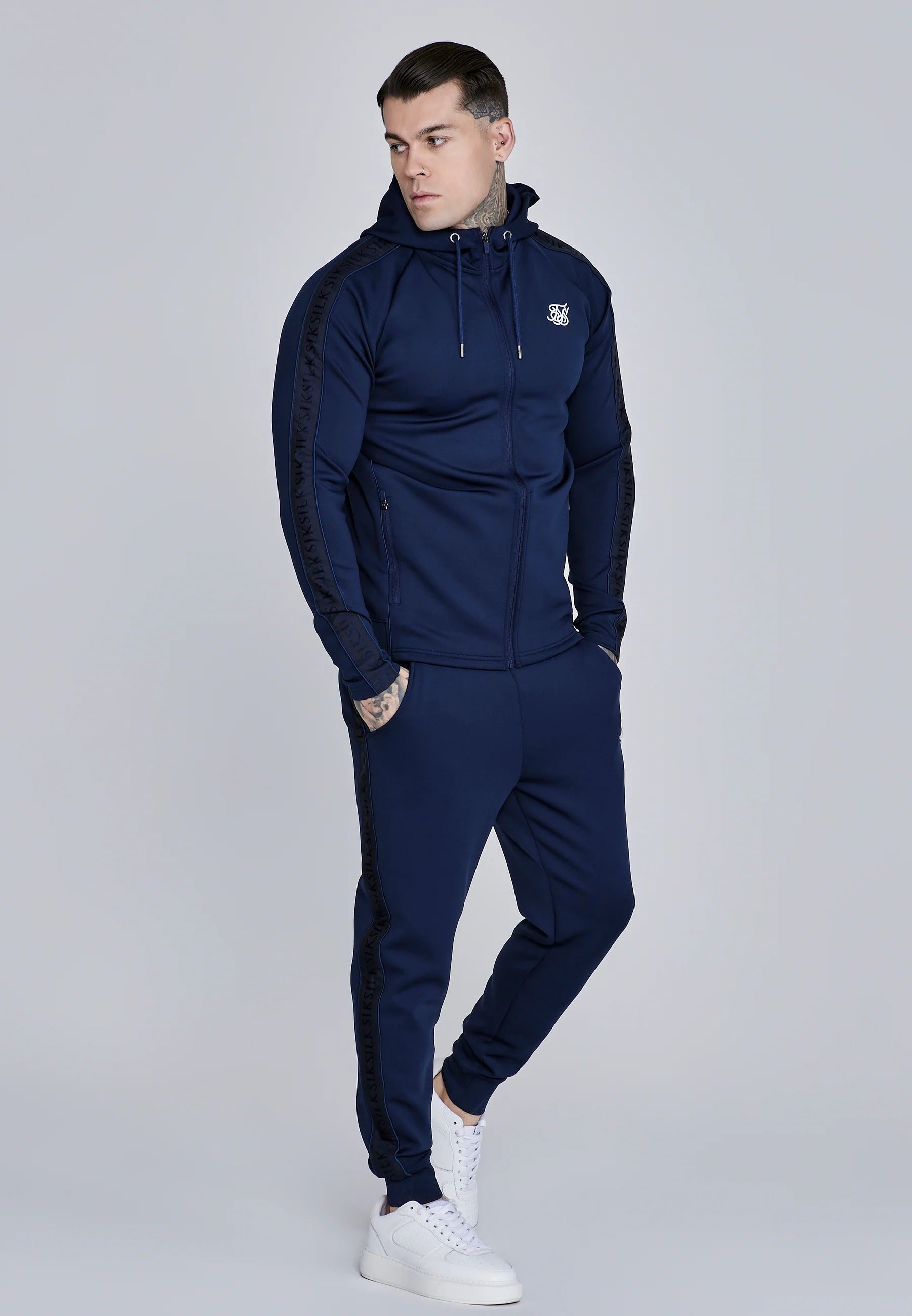Hoodie And Joggers Set in Navy