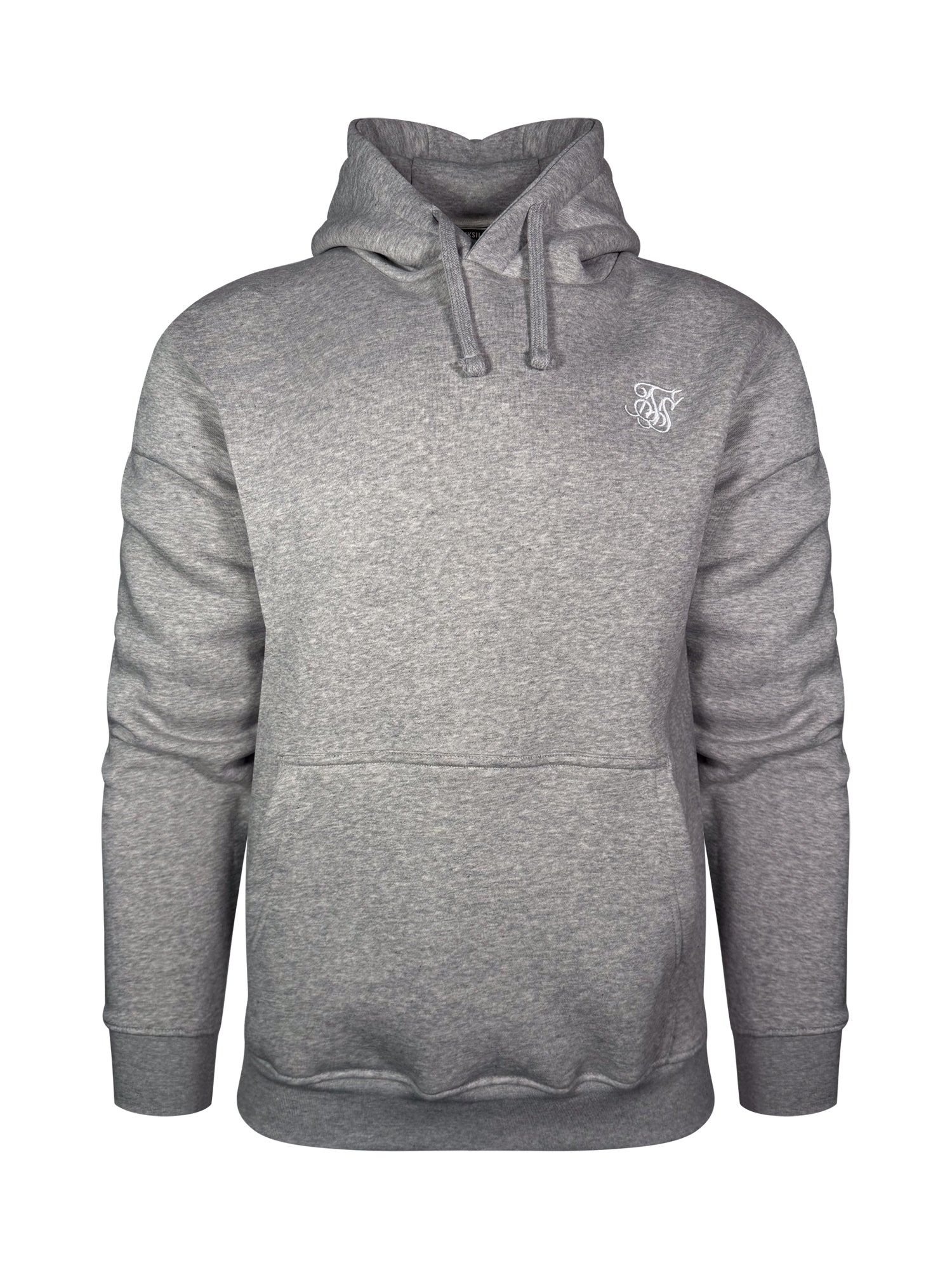 Essentials Hoodie in Grey Marl Hoodie SikSilk