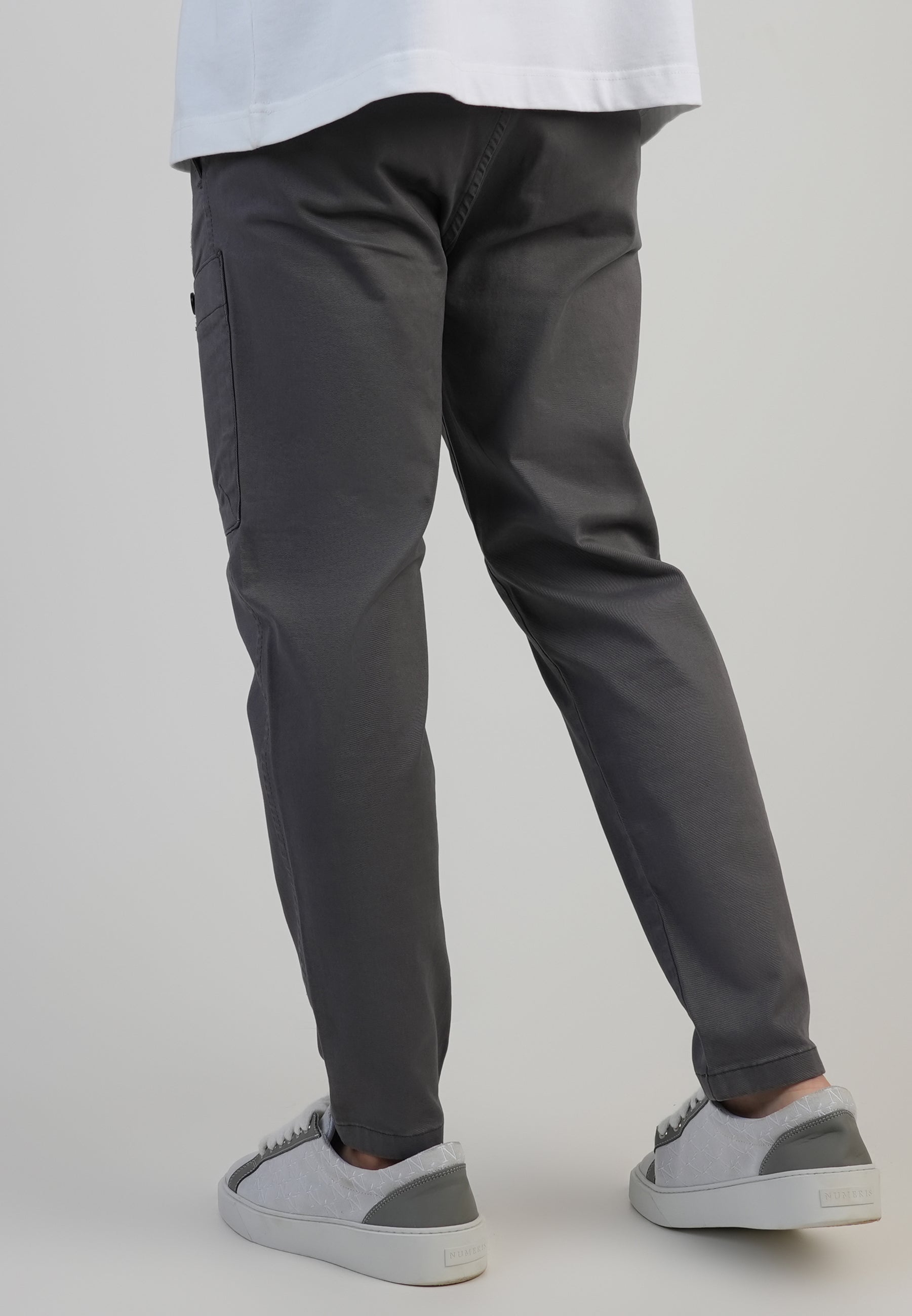 Smart Cargos in Grey Pants SikSilk
