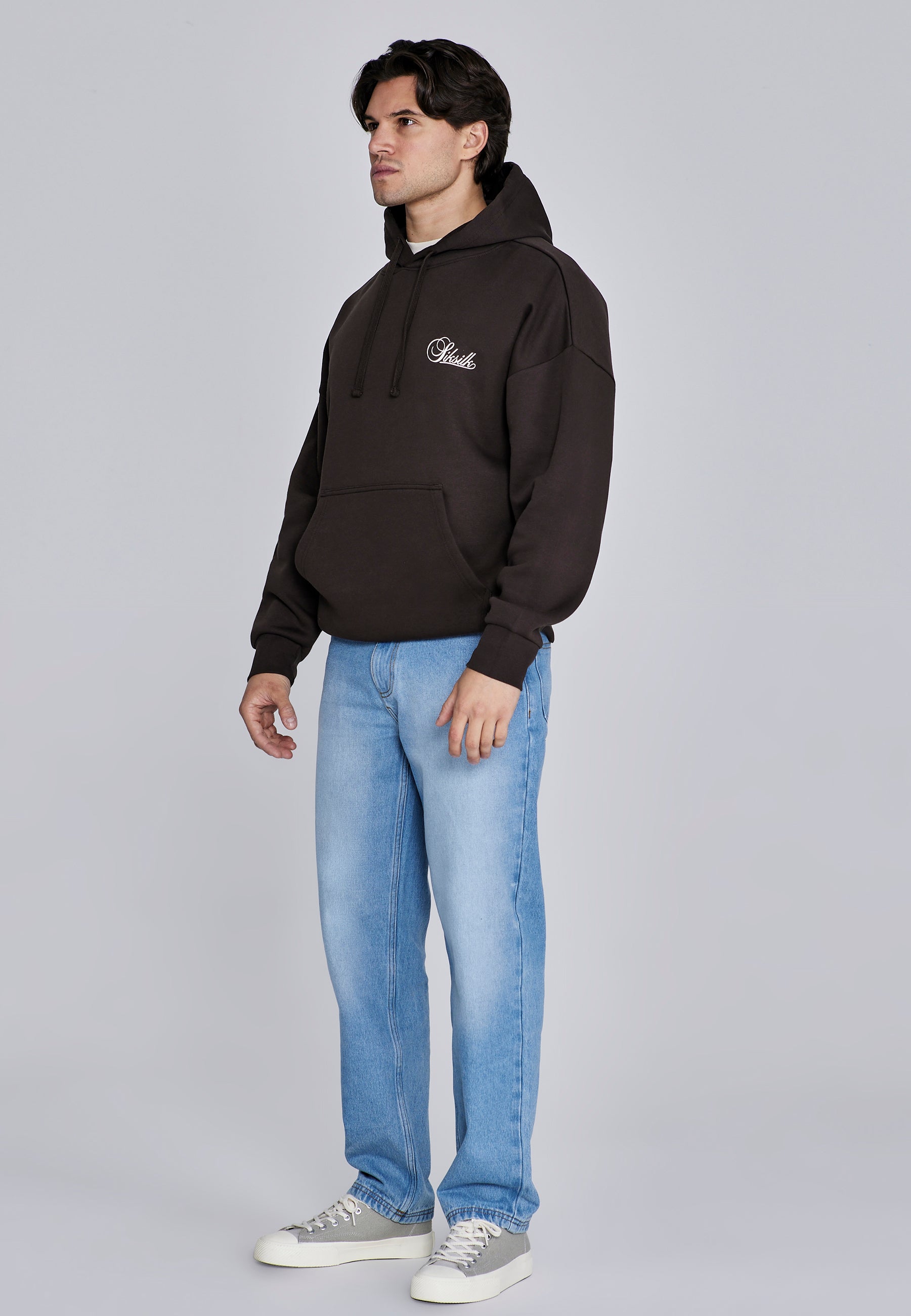 Essentials Hoodie in Brown Hoodie SikSilk