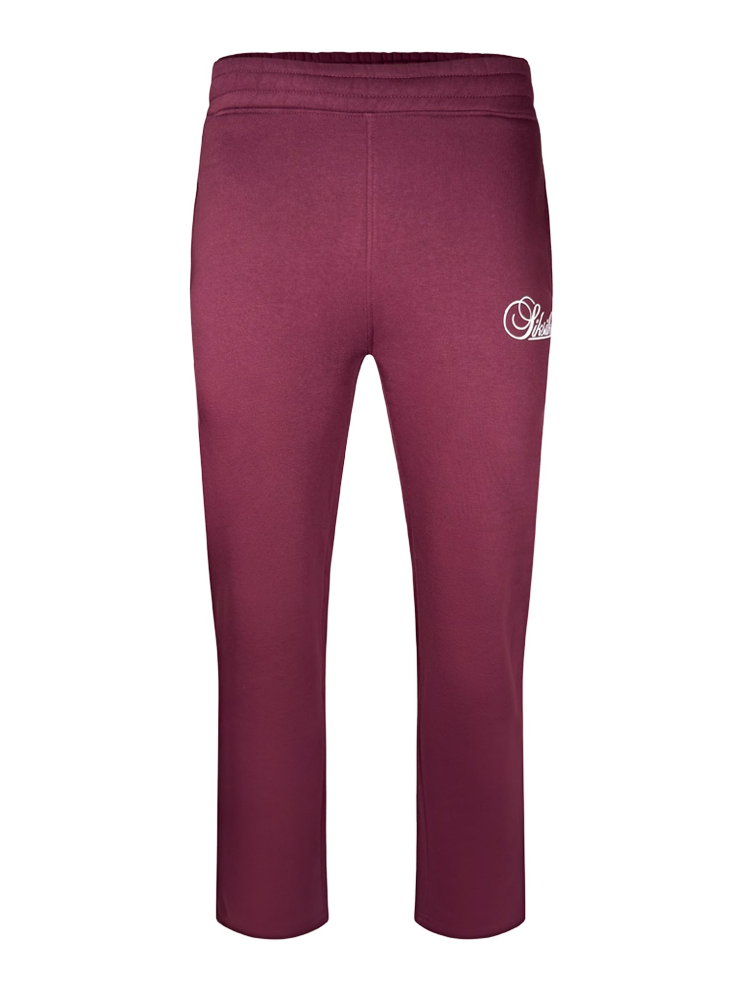 Essentials Track Pants in Burgundy Pants SikSilk