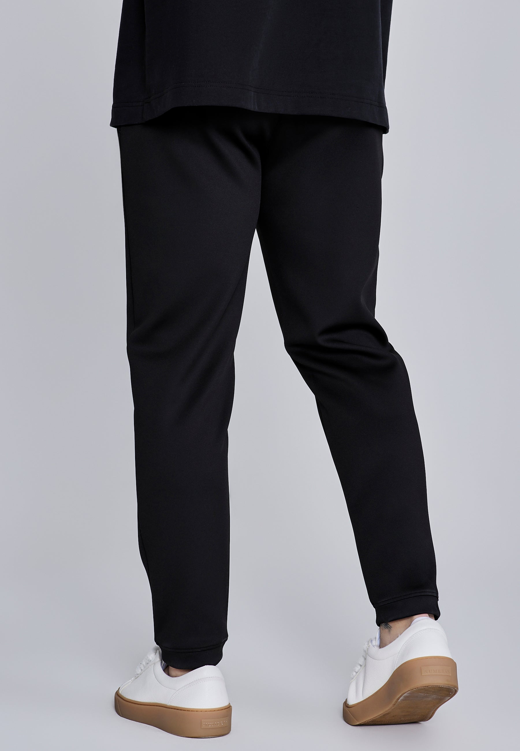 Essentials Pleated Pants in Black Pants SikSilk