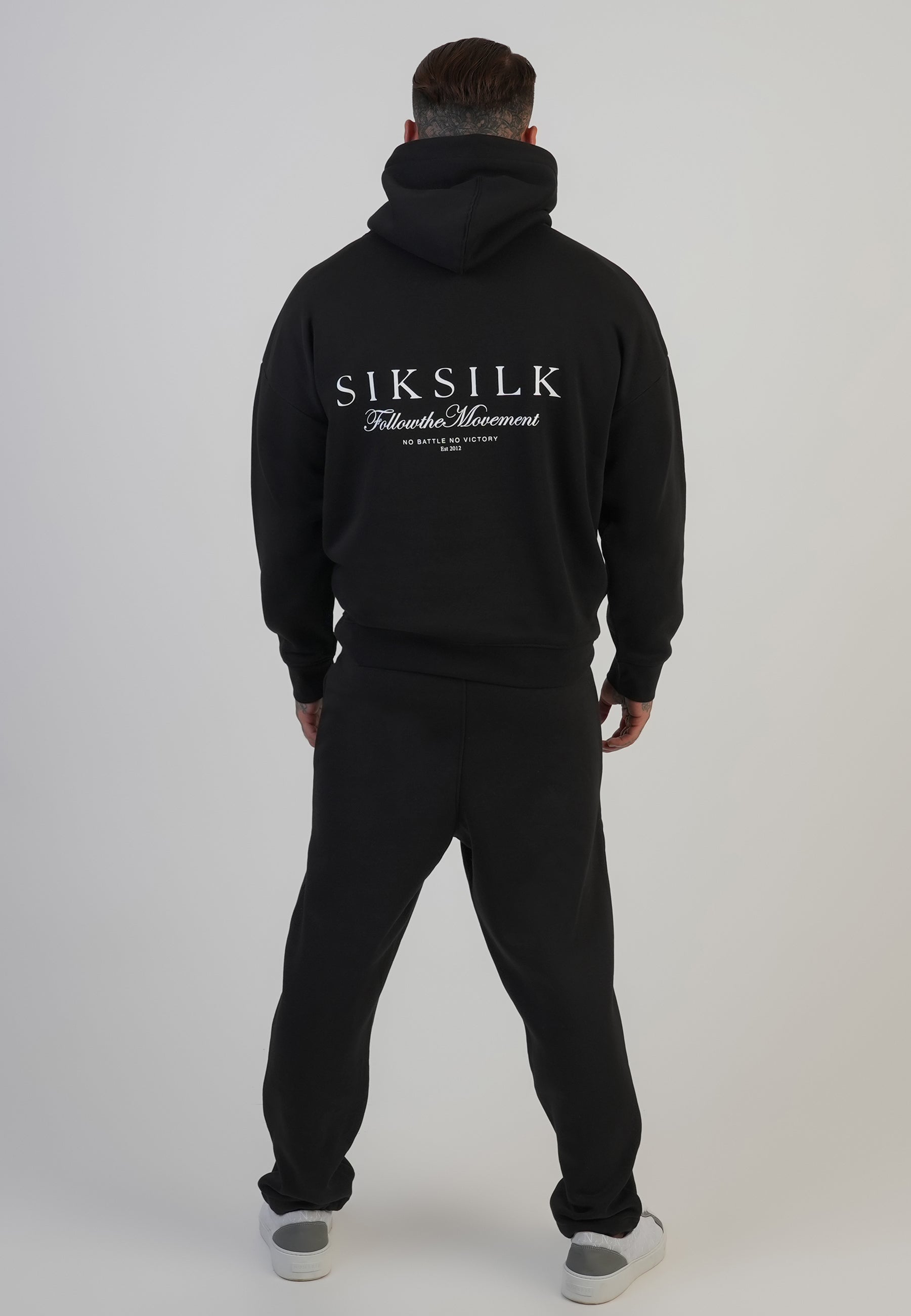 Graphic Hoodie in Black Hoodie SikSilk