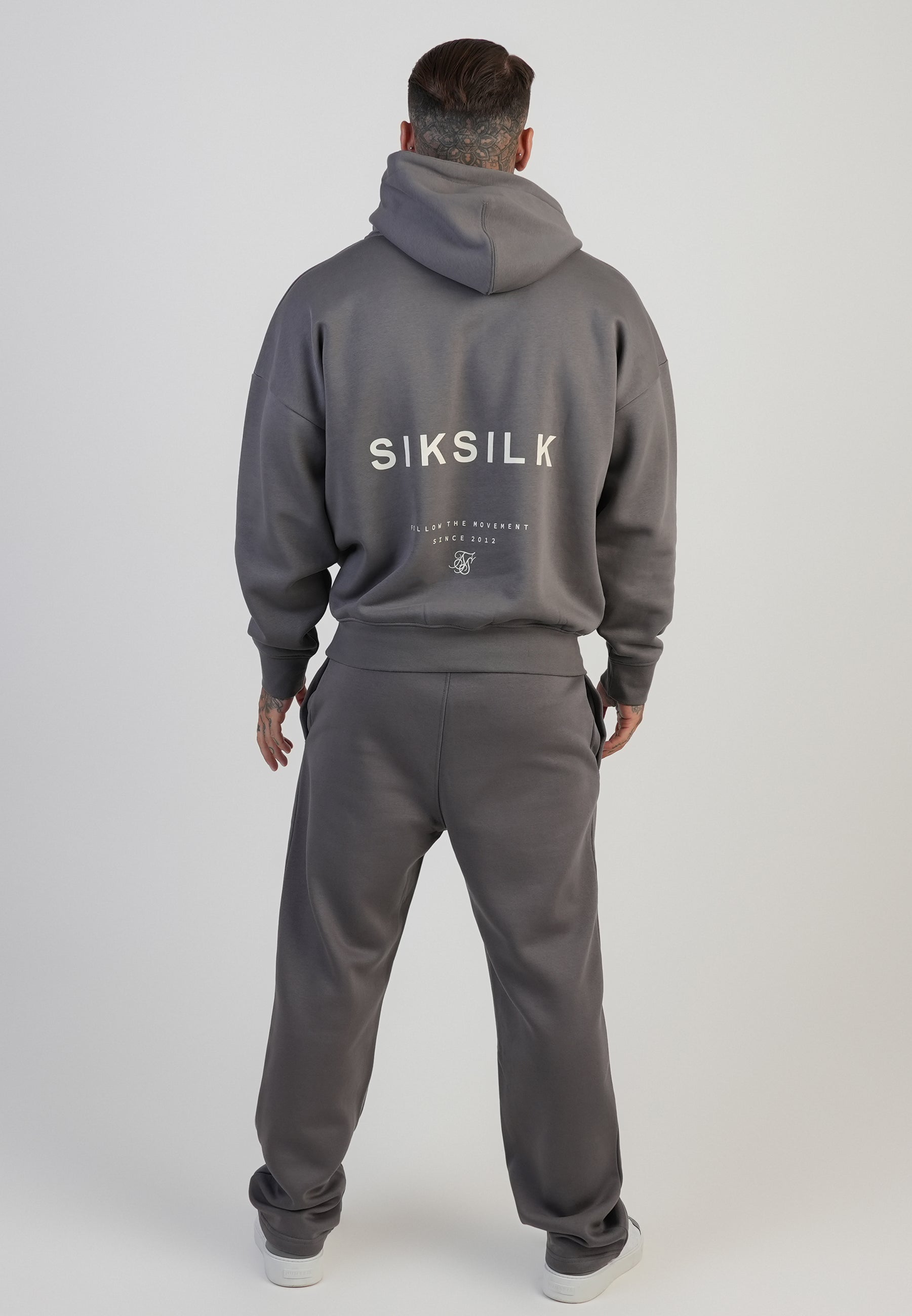 Track Pants in Grey Pants SikSilk