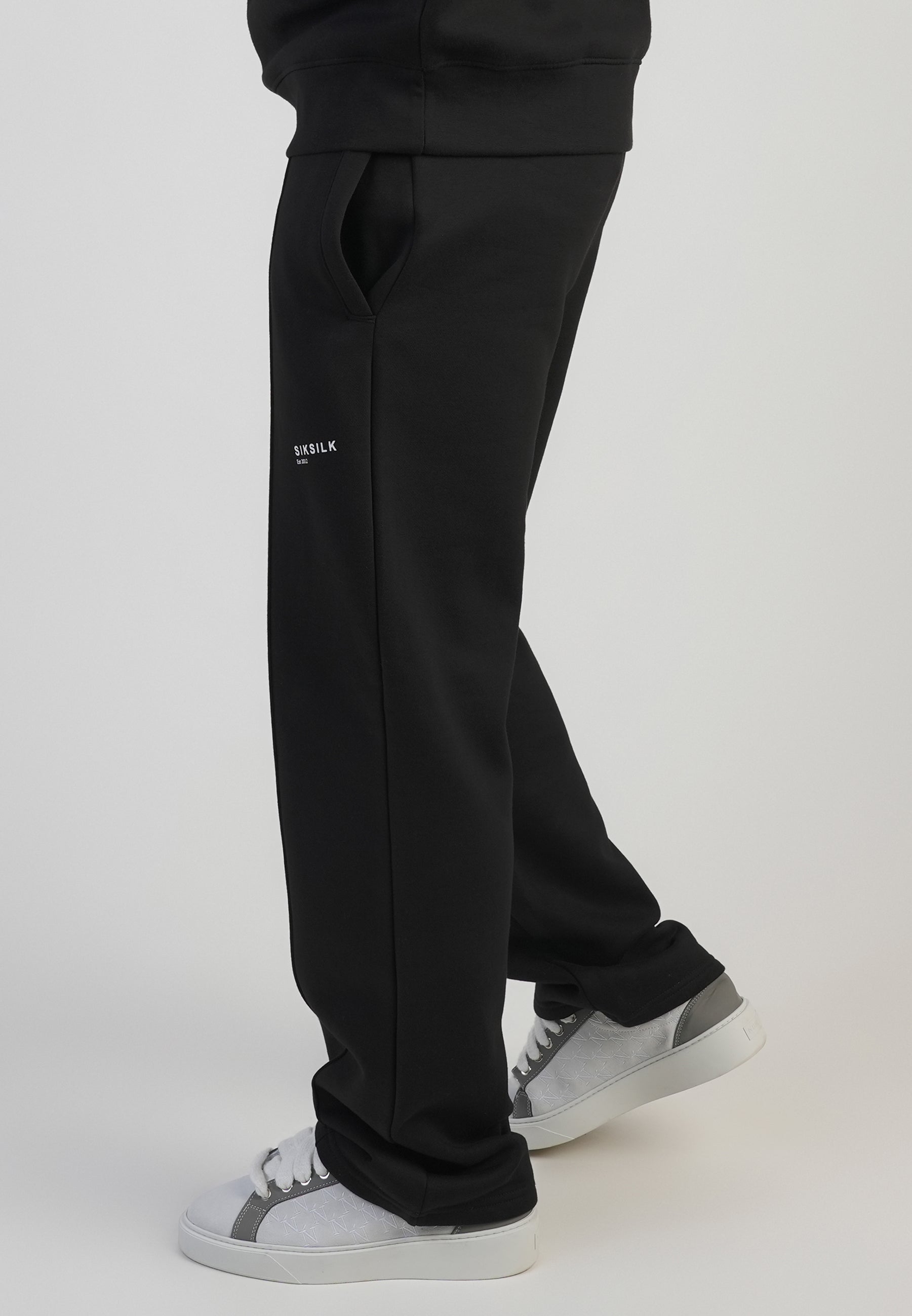 Track Pants in Black Pants SikSilk