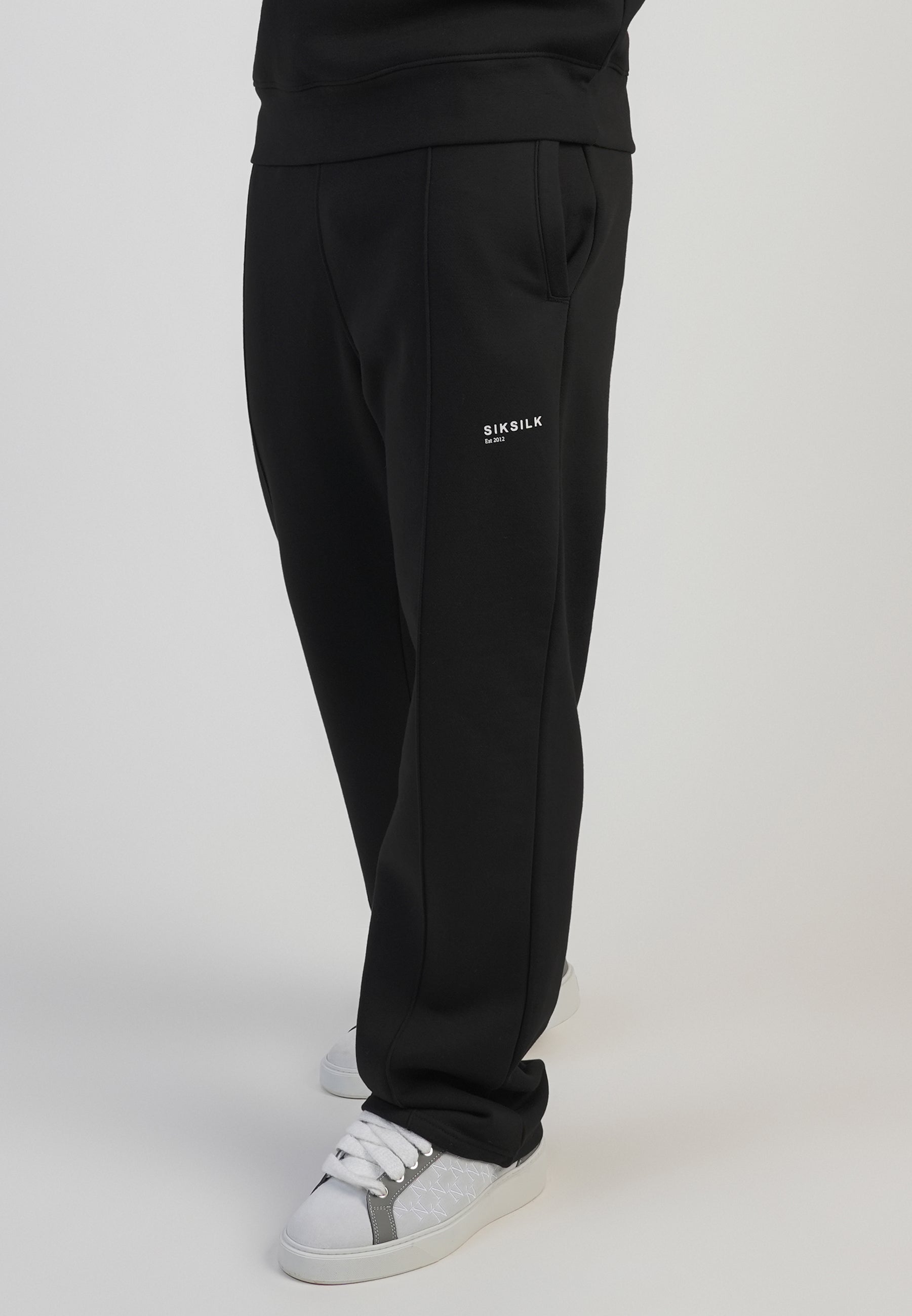 Track Pants in Black Pants SikSilk