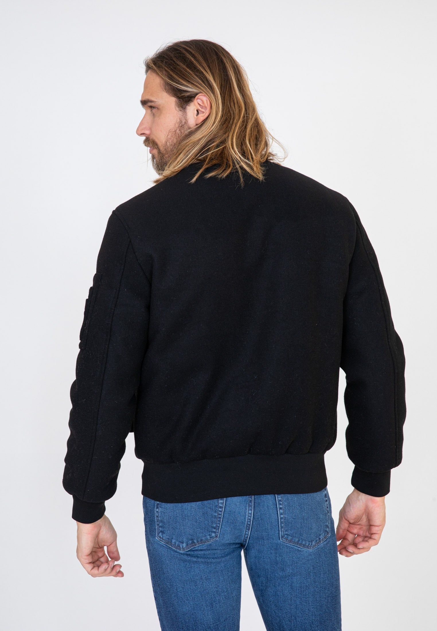 Track M bomber jacket in Black Jackets Bombers Original