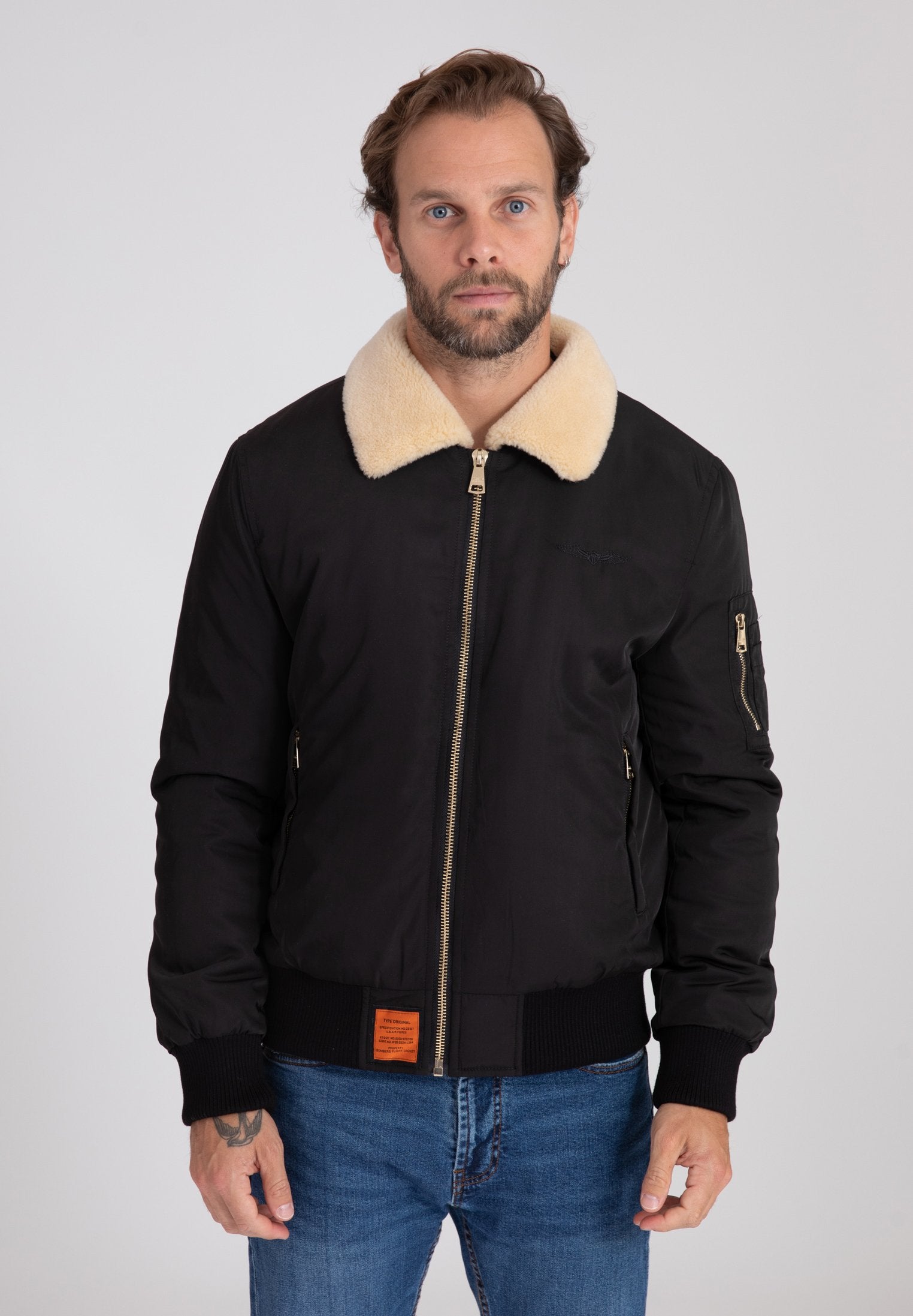 Versmold M bomber jacket in Black Jackets Bombers Original