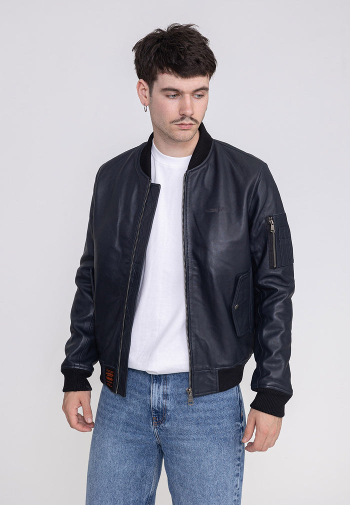 Viper M leather jacket in Black Jackets Bombers Original