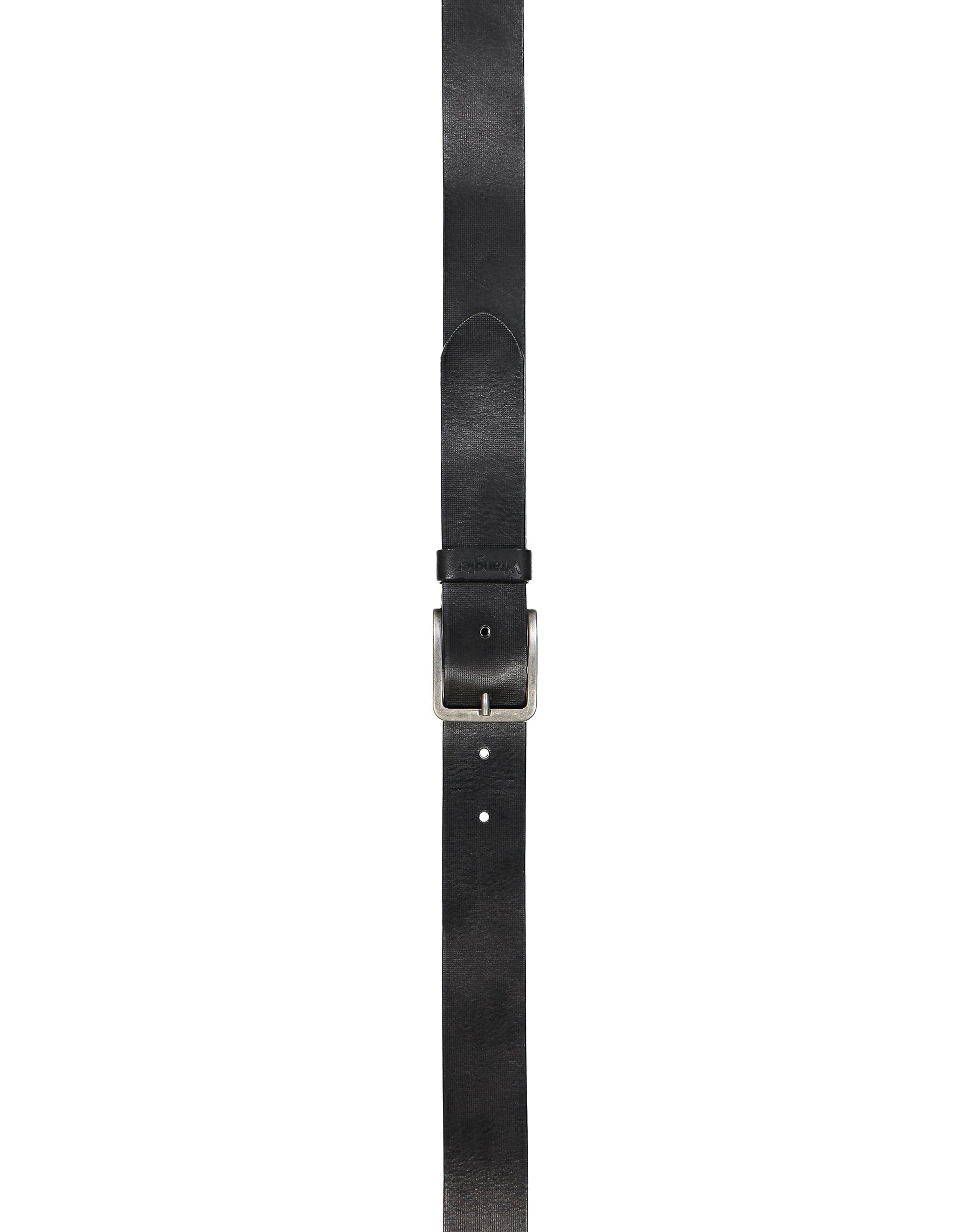 Structured Belt in Black Belt Wrangler